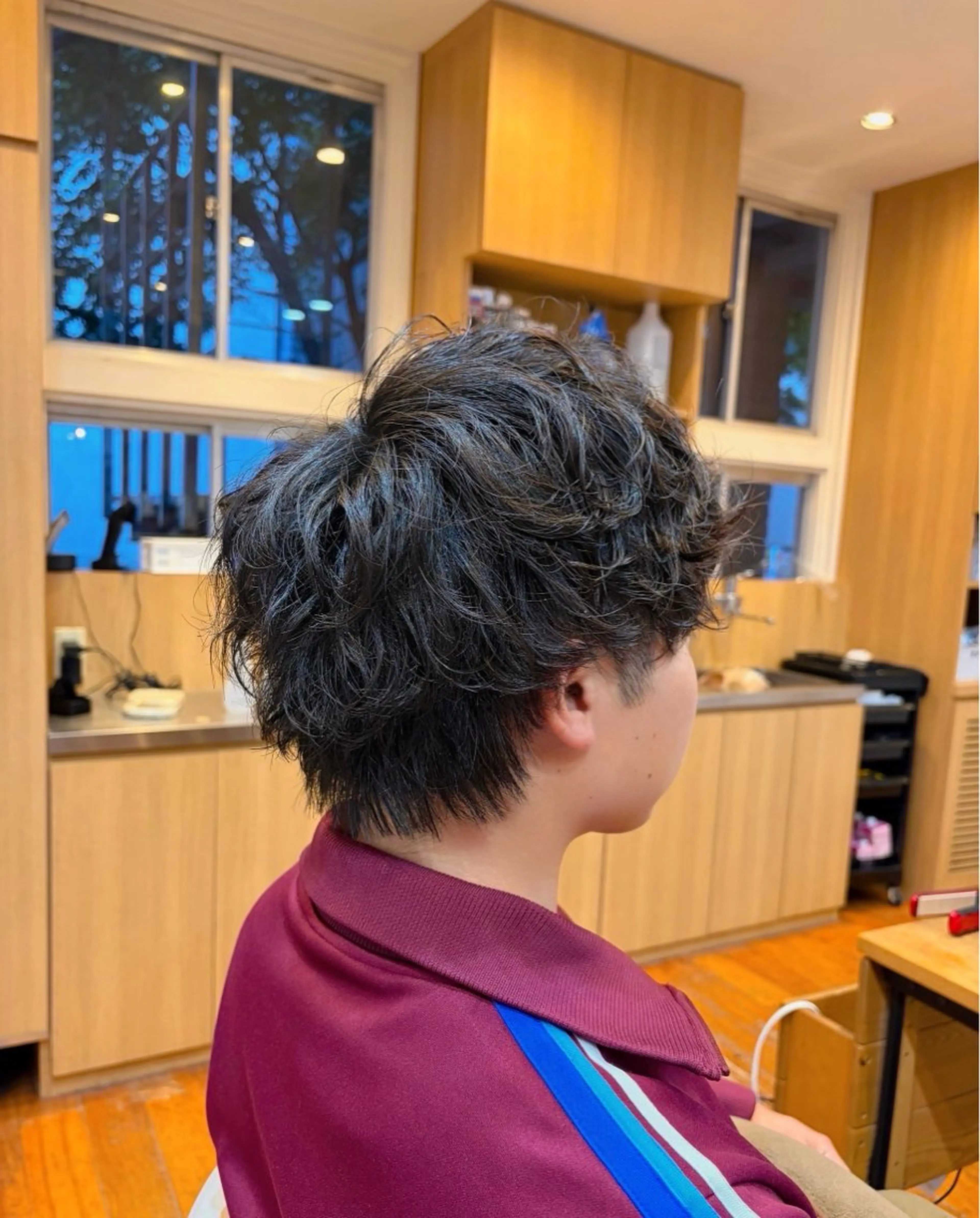 メンズ メンズパーマ カット パーマ トリートメント SUGAR/渡邊 大樹のヘアスタイル