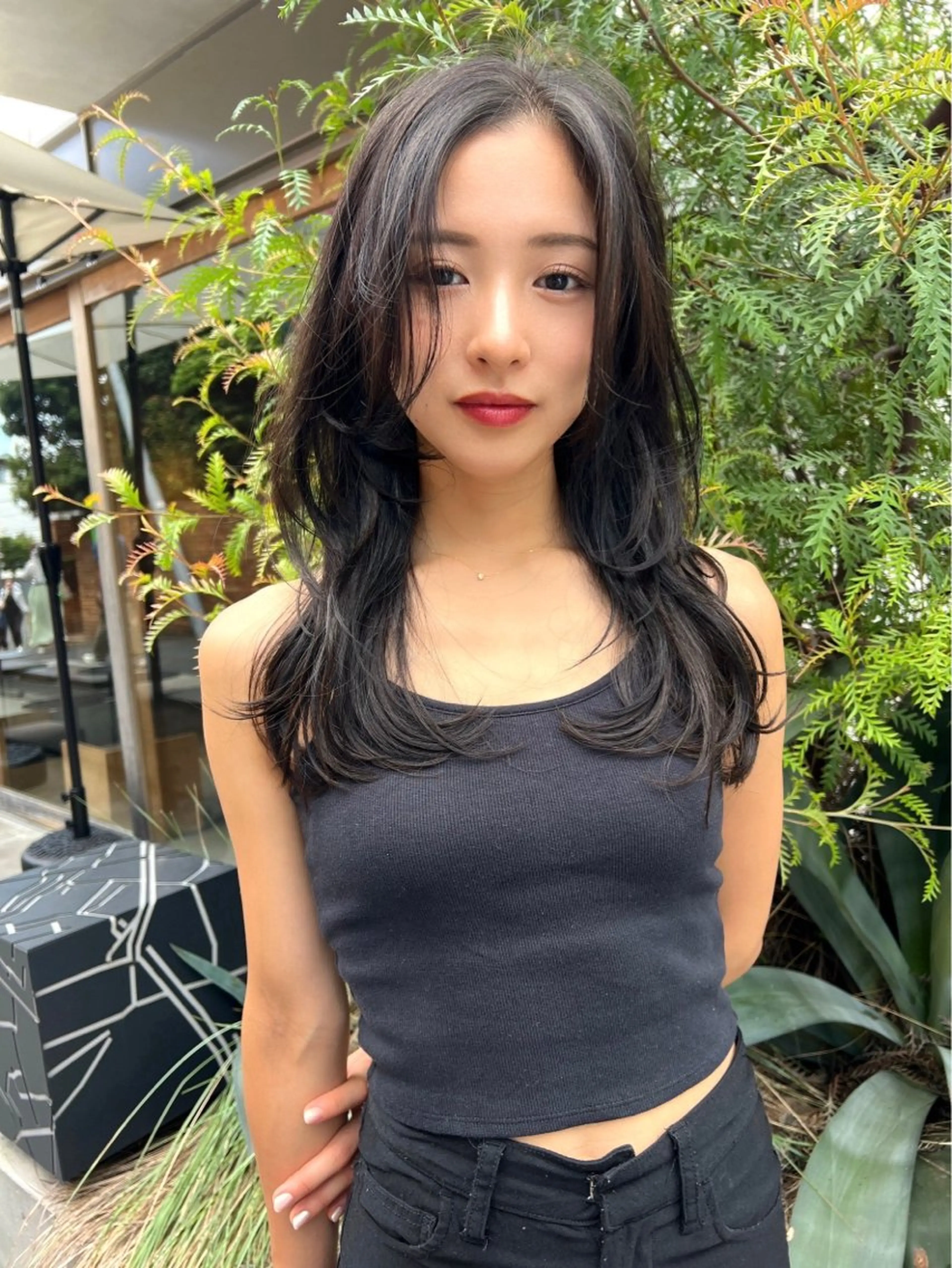 ロング 美容室LIBERTEリベルテ 銀座所属・鈴木 和佳のヘアスタイル