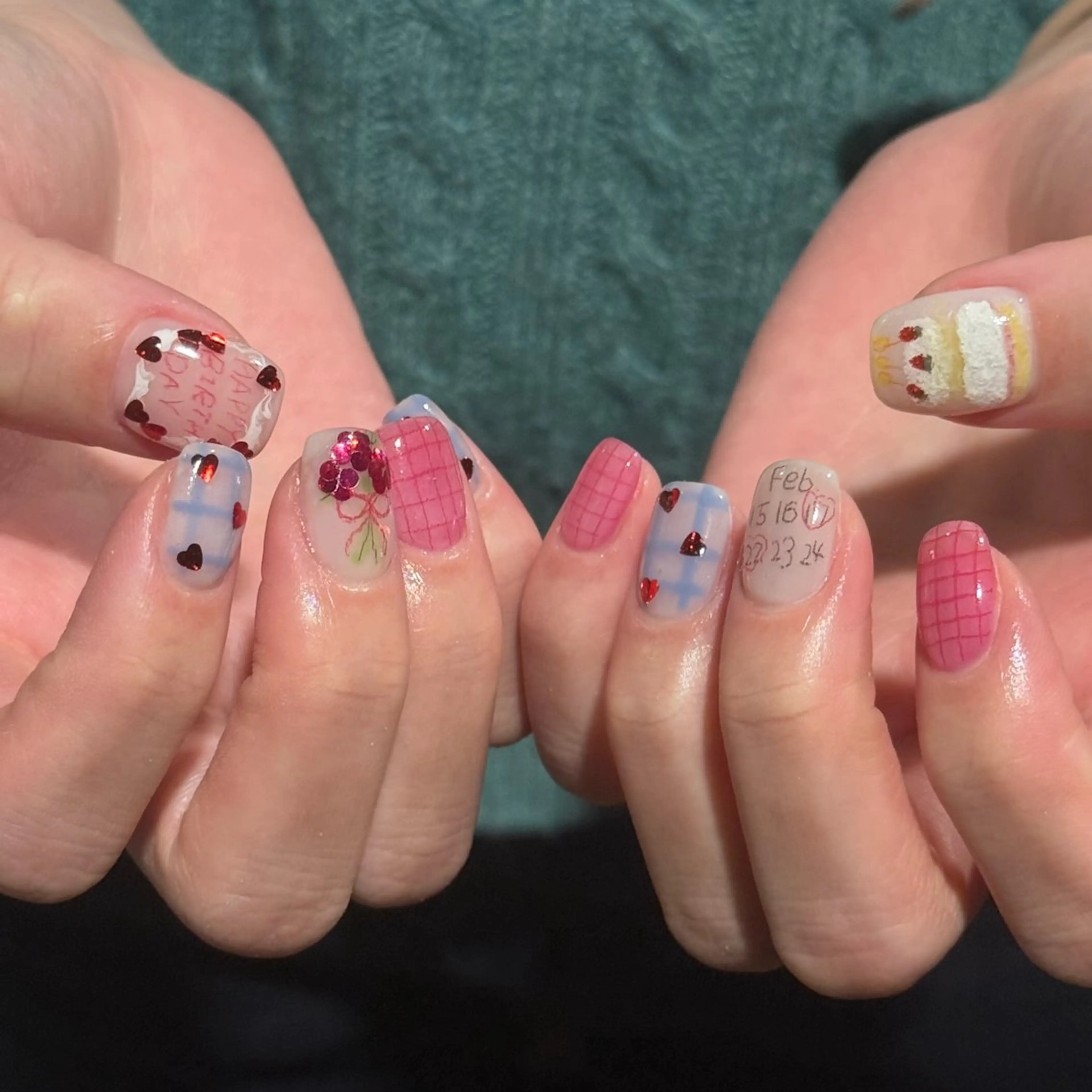 ネイル ハンドネイル JON YUEのネイルデザイン