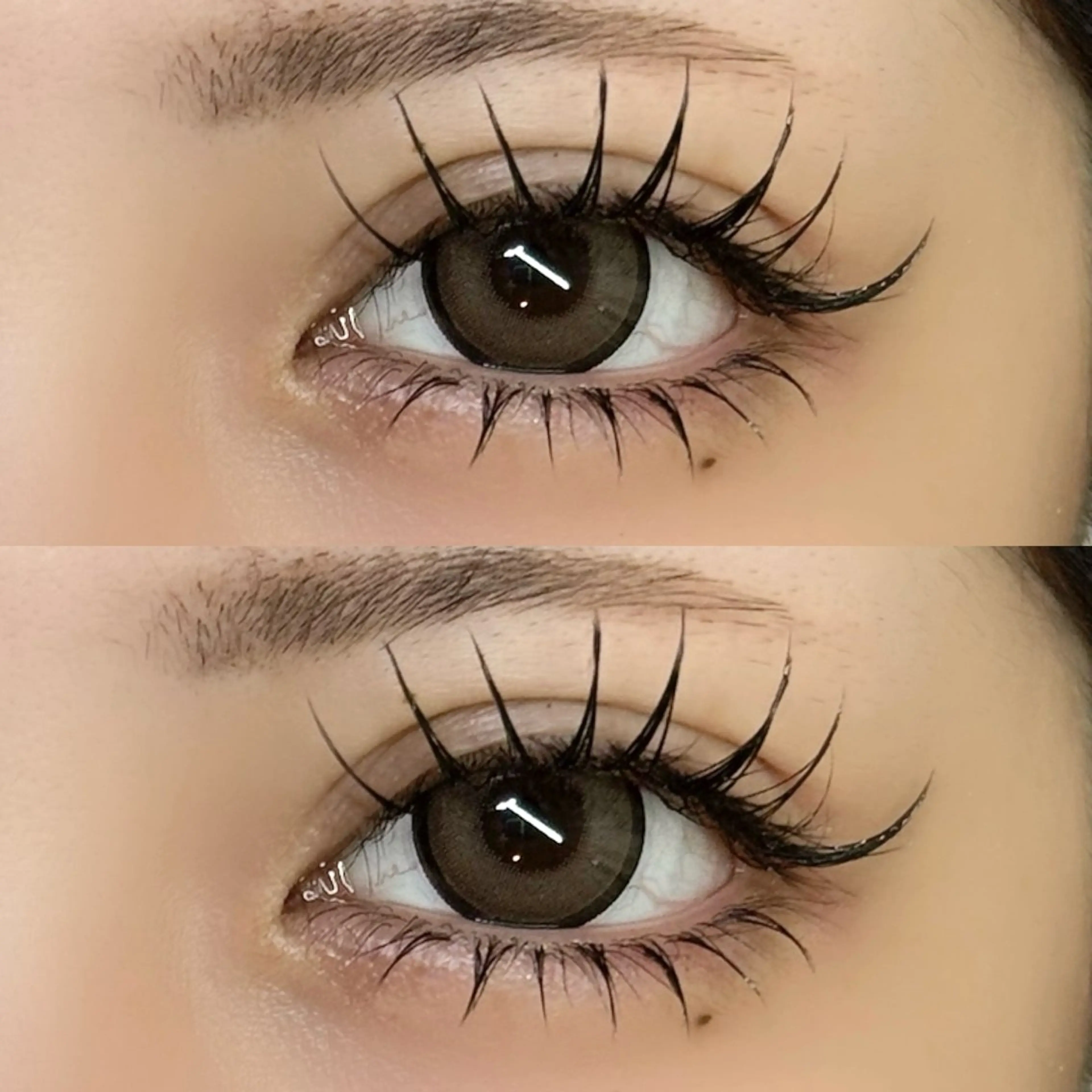 マツエク・マツパ 束感まつ毛 セーブル 下まつげエクステ scarlet asahiのマツエク・マツパデザイン