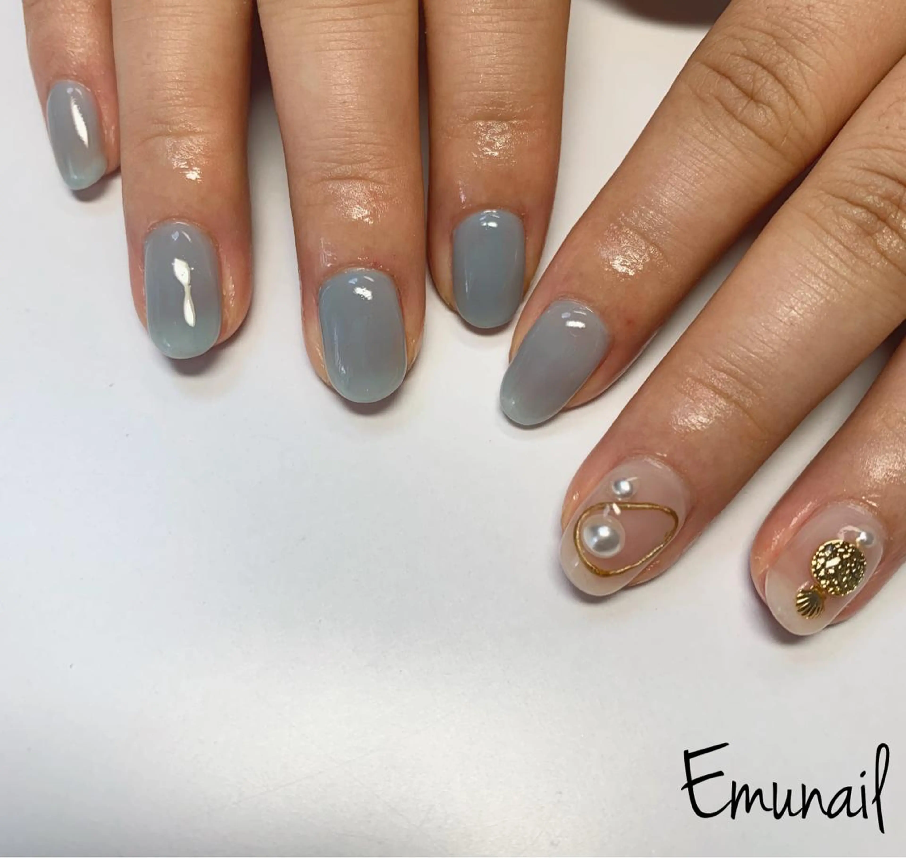 ネイル アートネイル ハンドネイル Emu Nailのネイルデザイン