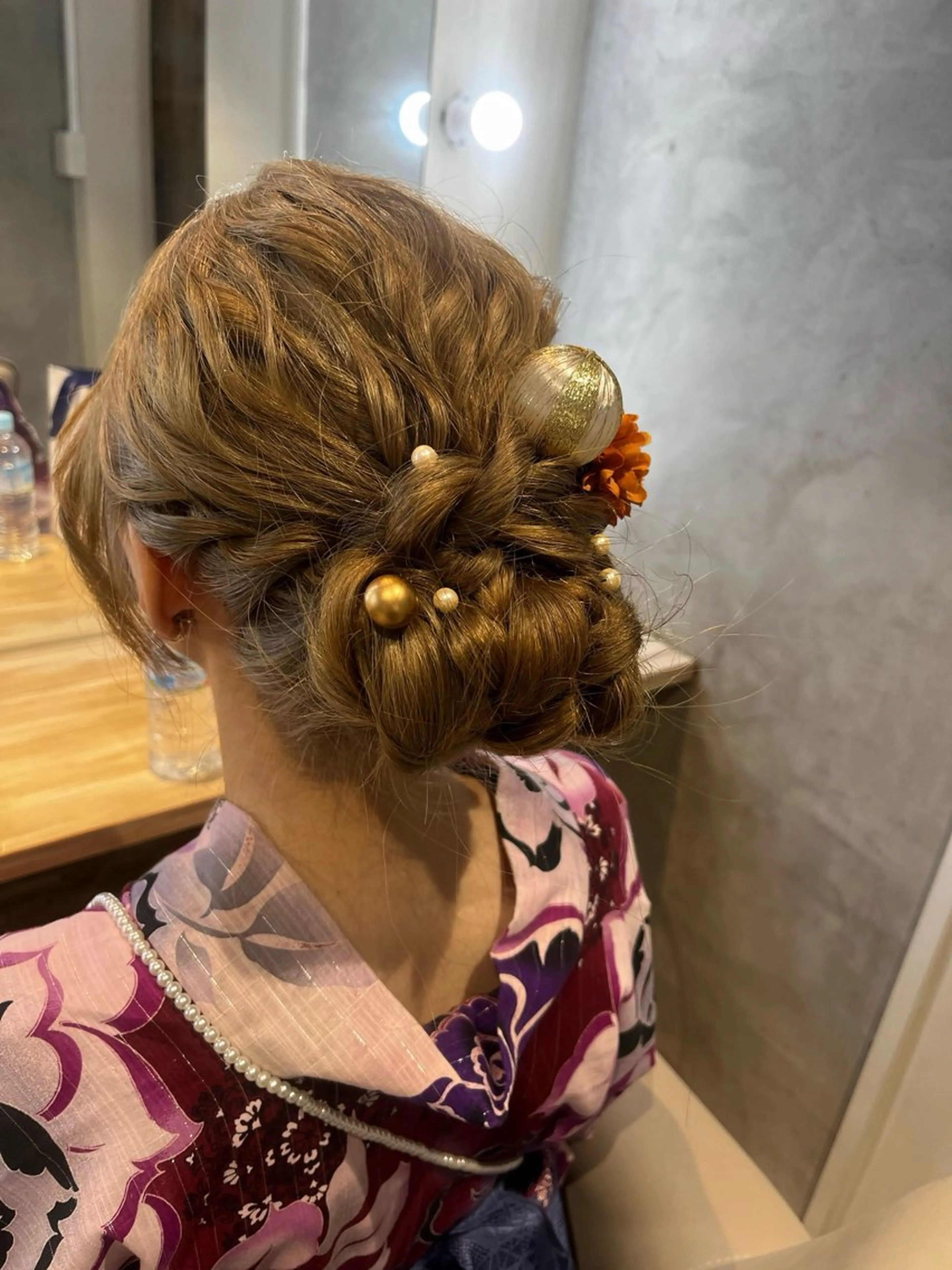 ヘアアレンジ hair&fashion shiomiH所属・明賀　瞳 /みょうが　ひとみのヘアスタイル