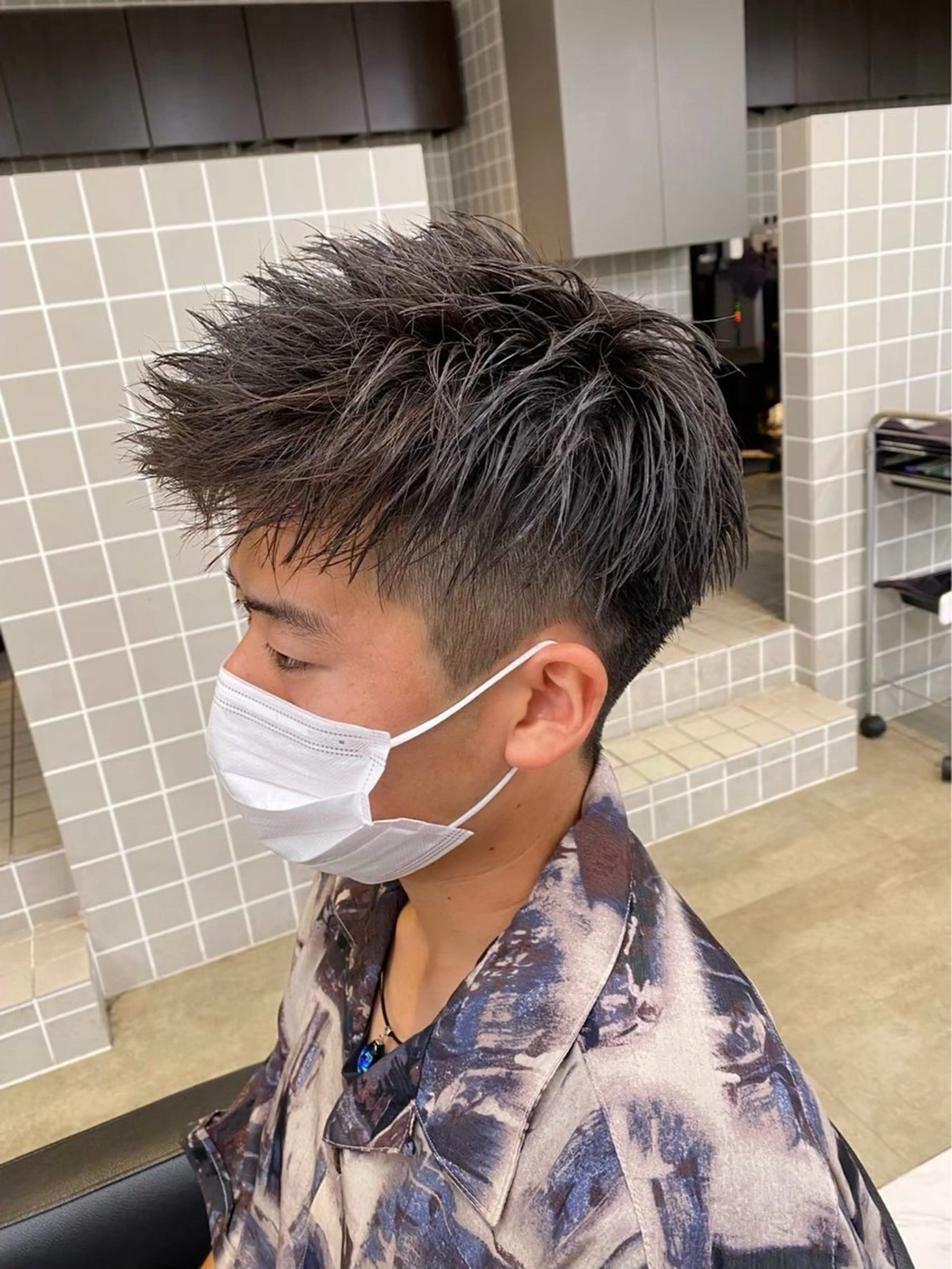 メンズ モヒカン メンズパーマ 刈り上げ SEIGO/カット /メンズパーマ🔥のヘアスタイル