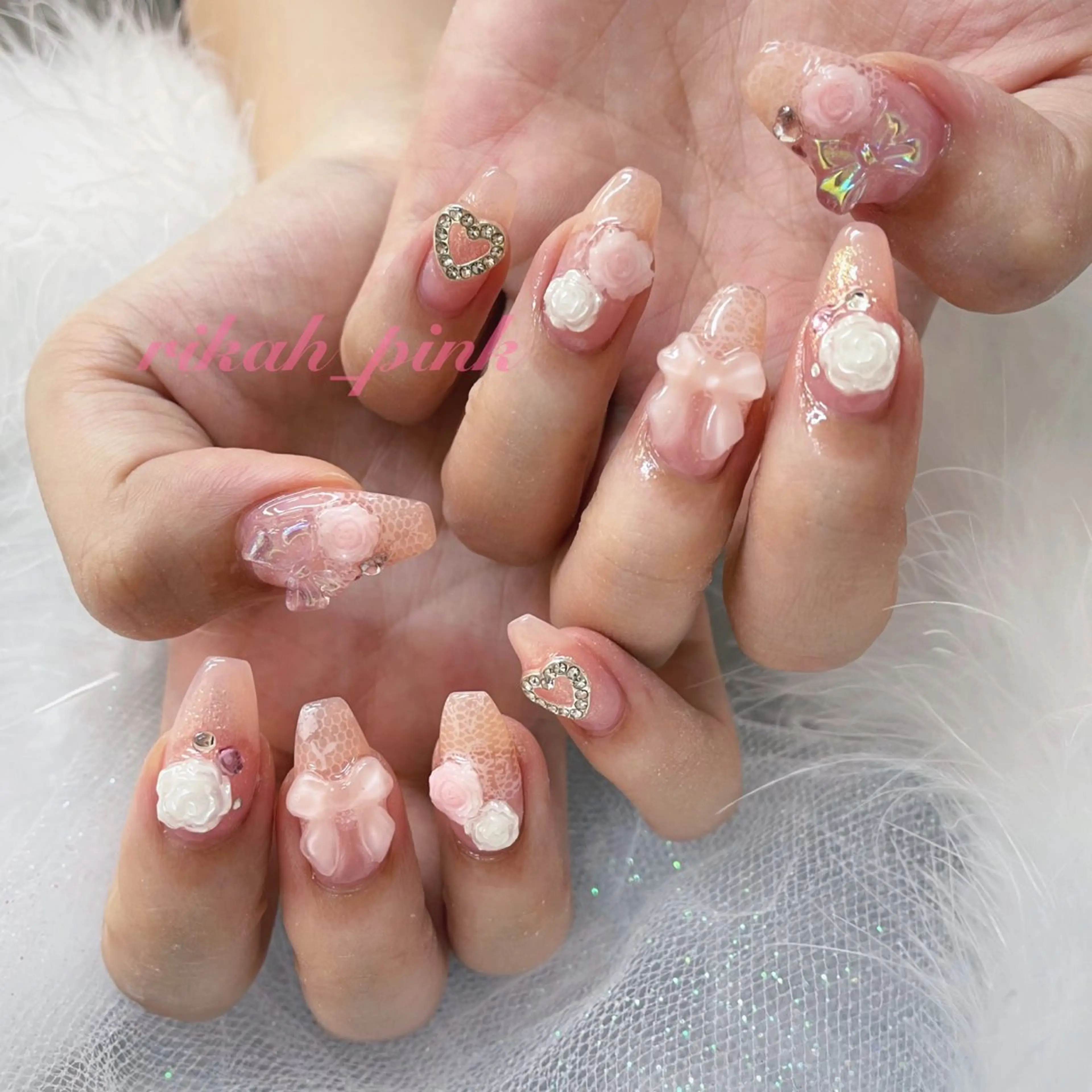 ネイル アートネイル ジェルネイル GO TODAY シェアサロン 新宿Gratia所属・rika.H🦋 個性派スカルプネイルのネイルデザイン