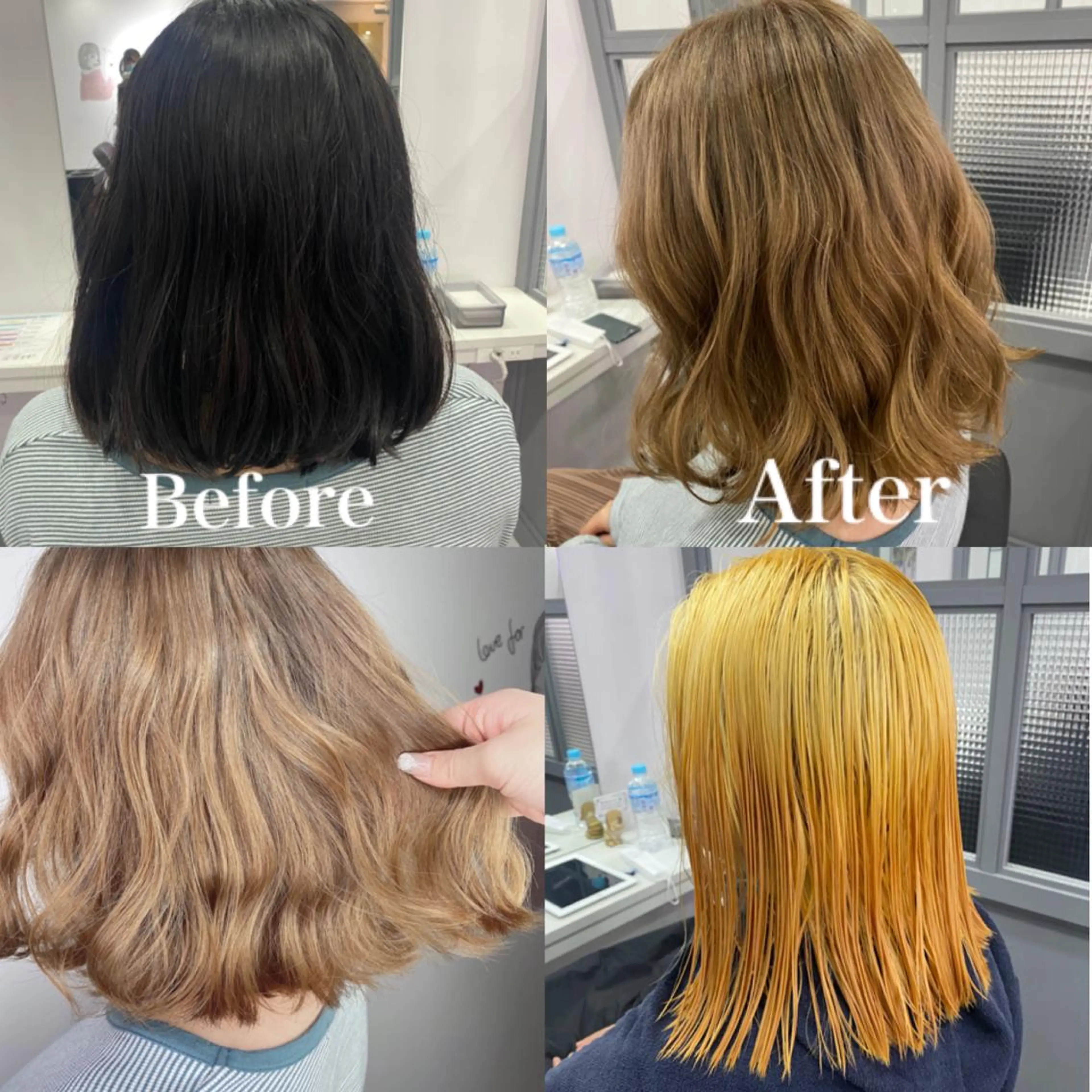 可愛いカラーにしたい方🦄カット➕ダブルカラー➕超音波トリートメント【インナーカラー/イヤリングカラー/グラデーション】の写真