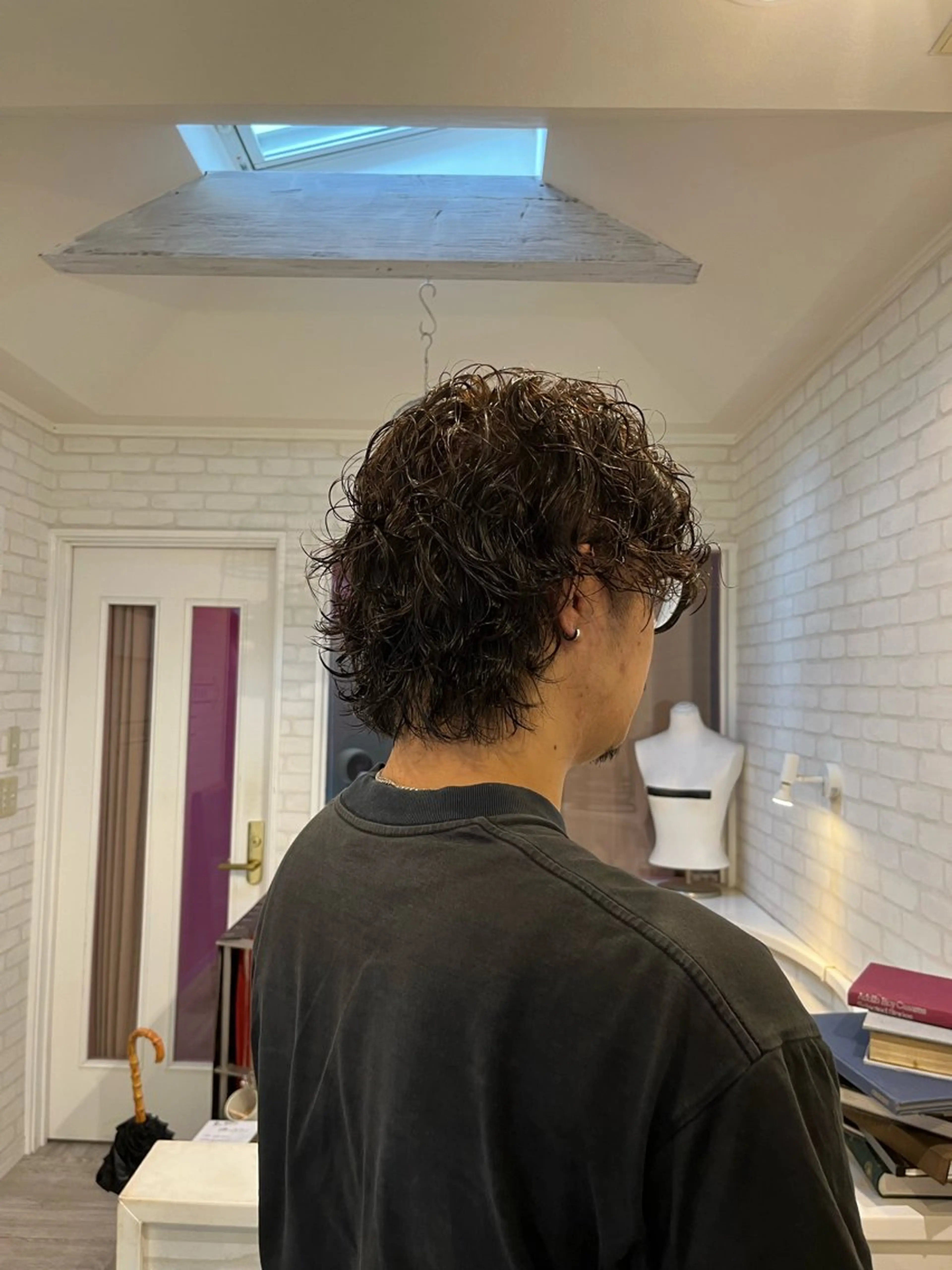 パーマ メンズ メンズパーマ スパイラルパーマ カット パーマ 阿部 うららのマツエク・マツパデザイン