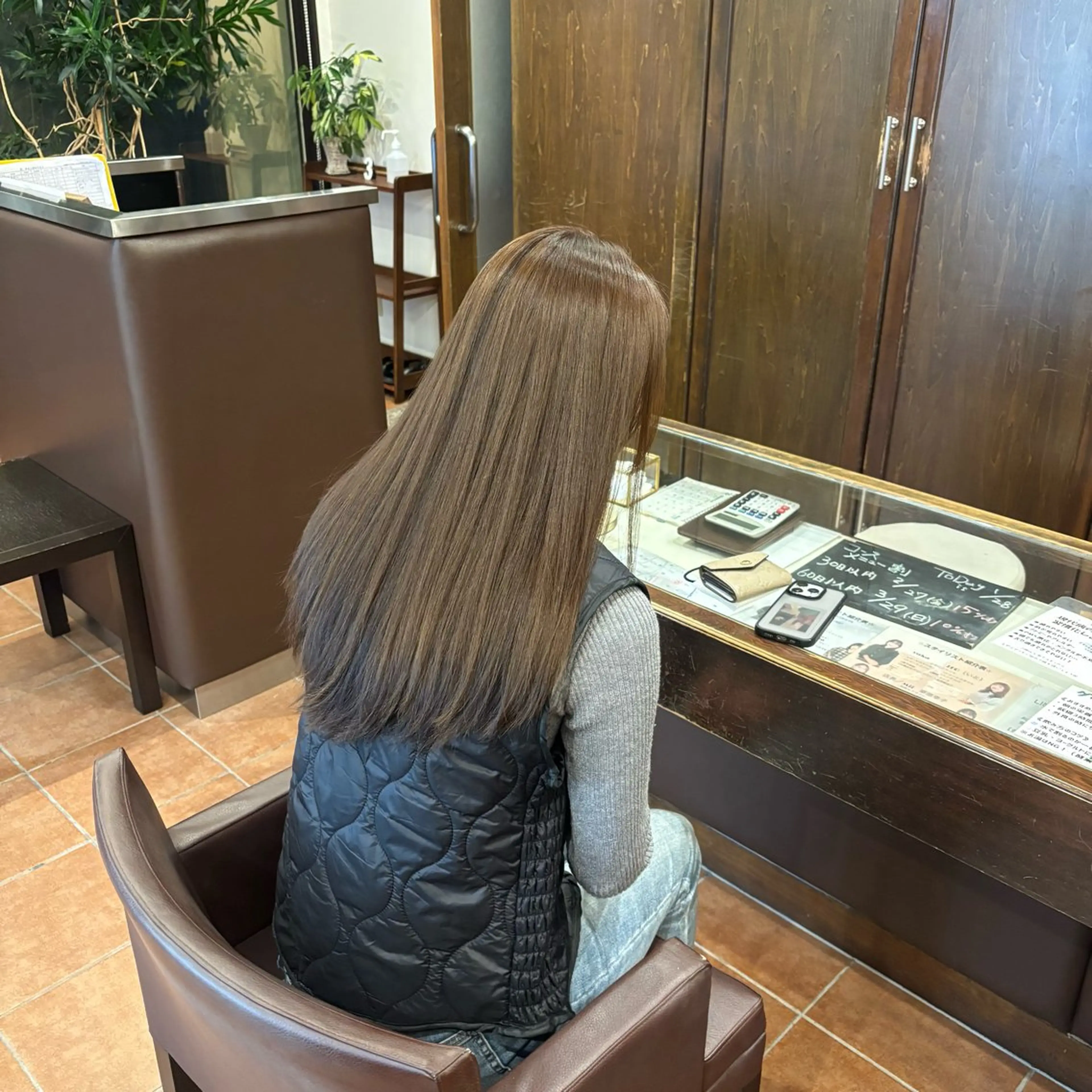 ロング カラー ヘアカラー 武藤 冬月のヘアスタイル