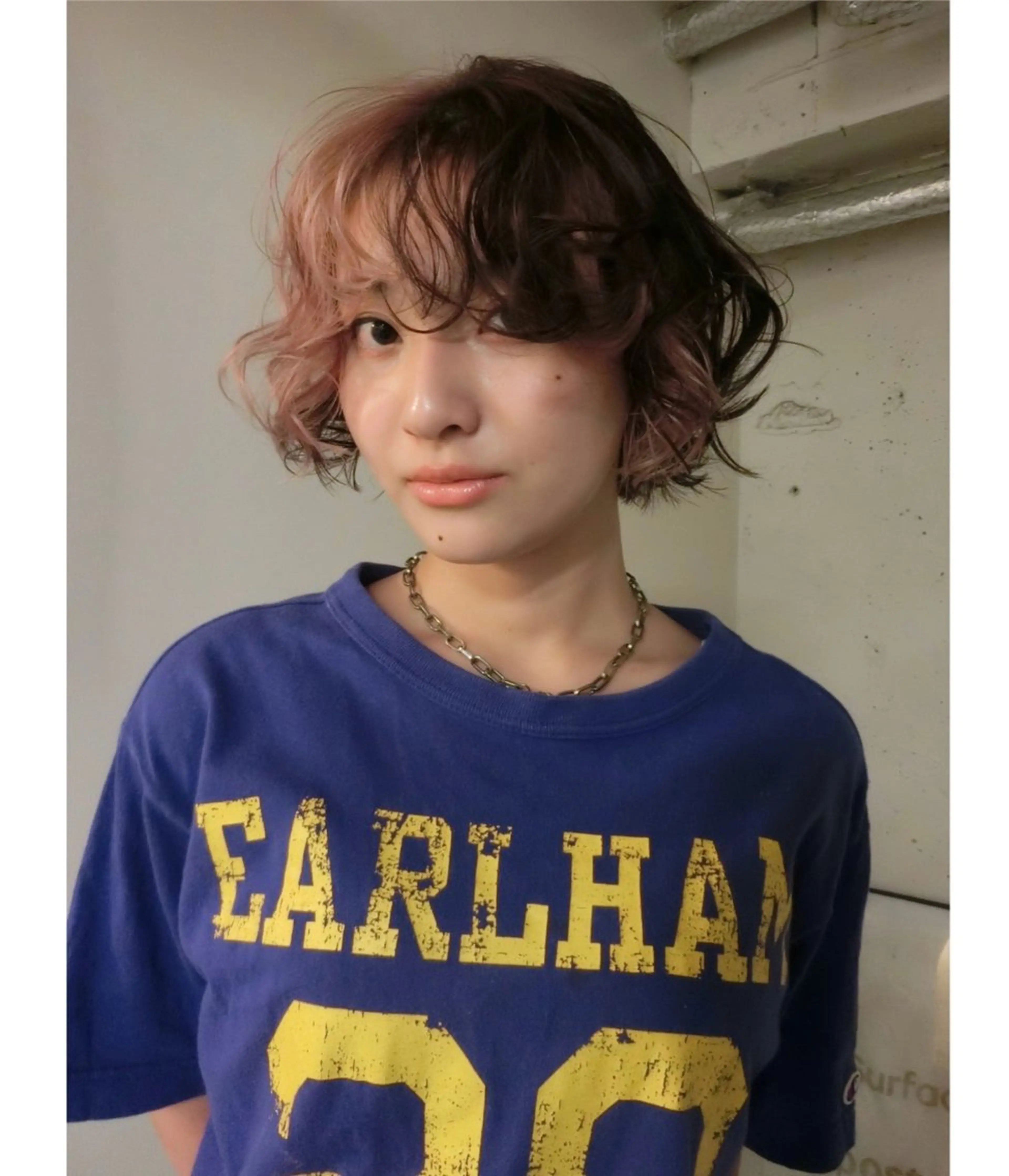 ミディアム パーマ ハッシュカット/ MAYAのヘアスタイル