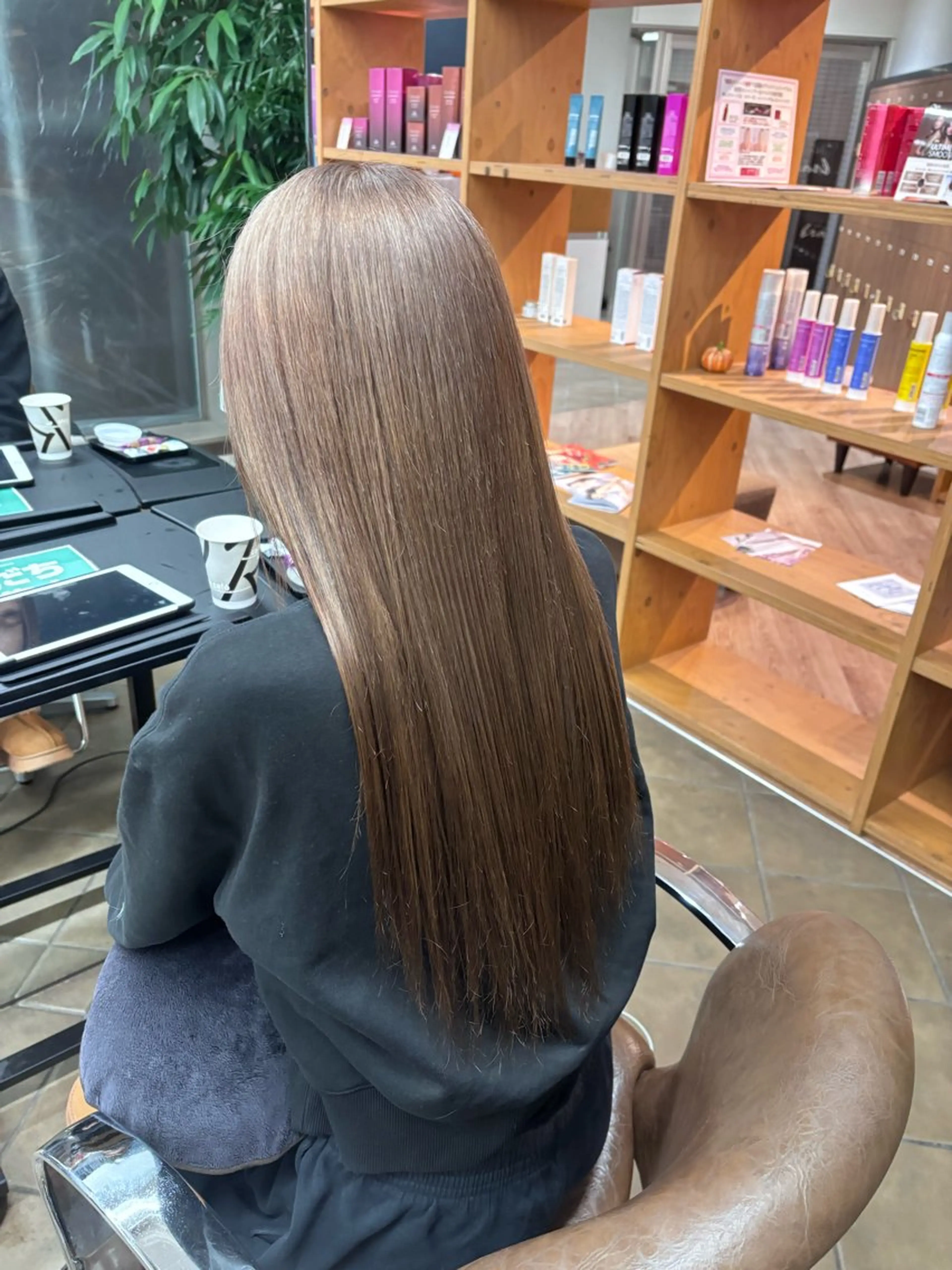 ロング カラー ベージュカラー ブリーチ 🦄カラーモデル 募集中🦄ちえみのヘアスタイル