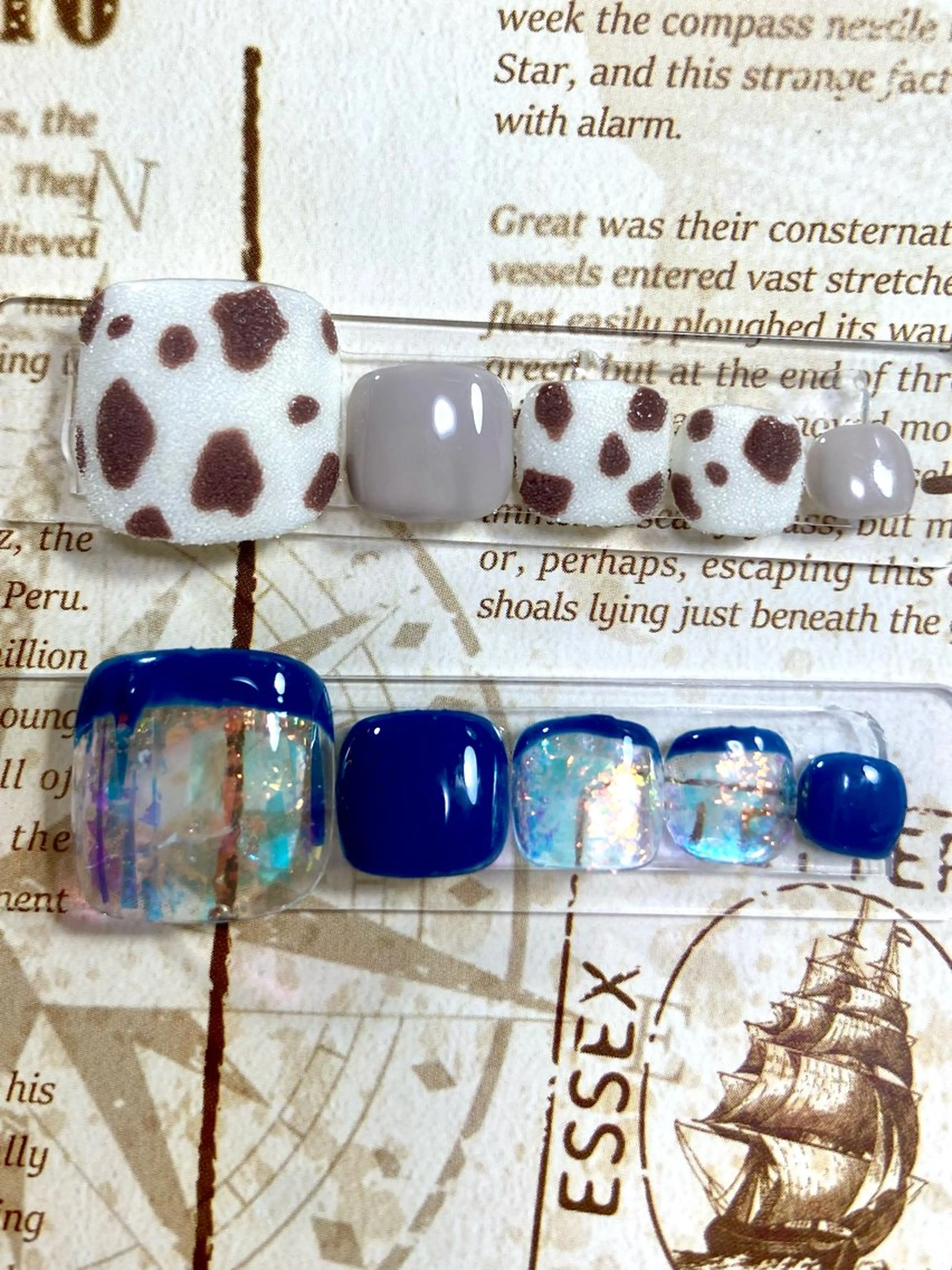 ネイル フットネイル ﾈｲﾙｻﾛﾝ Bellefleurのネイルデザイン