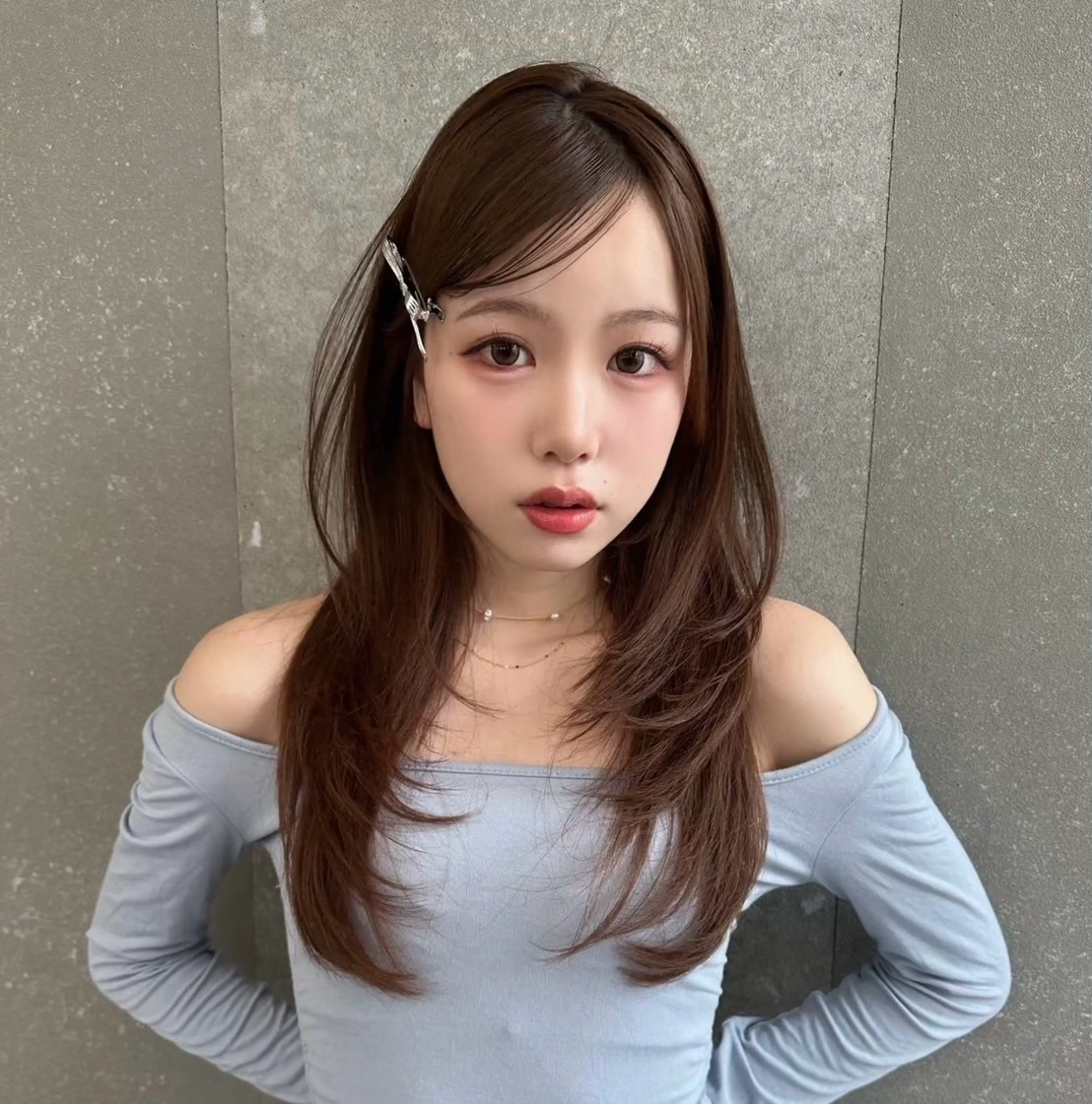 ロング カラー ヘアカラー トリートメント 🎀リオ🎀 /暖色カラーのヘアスタイル