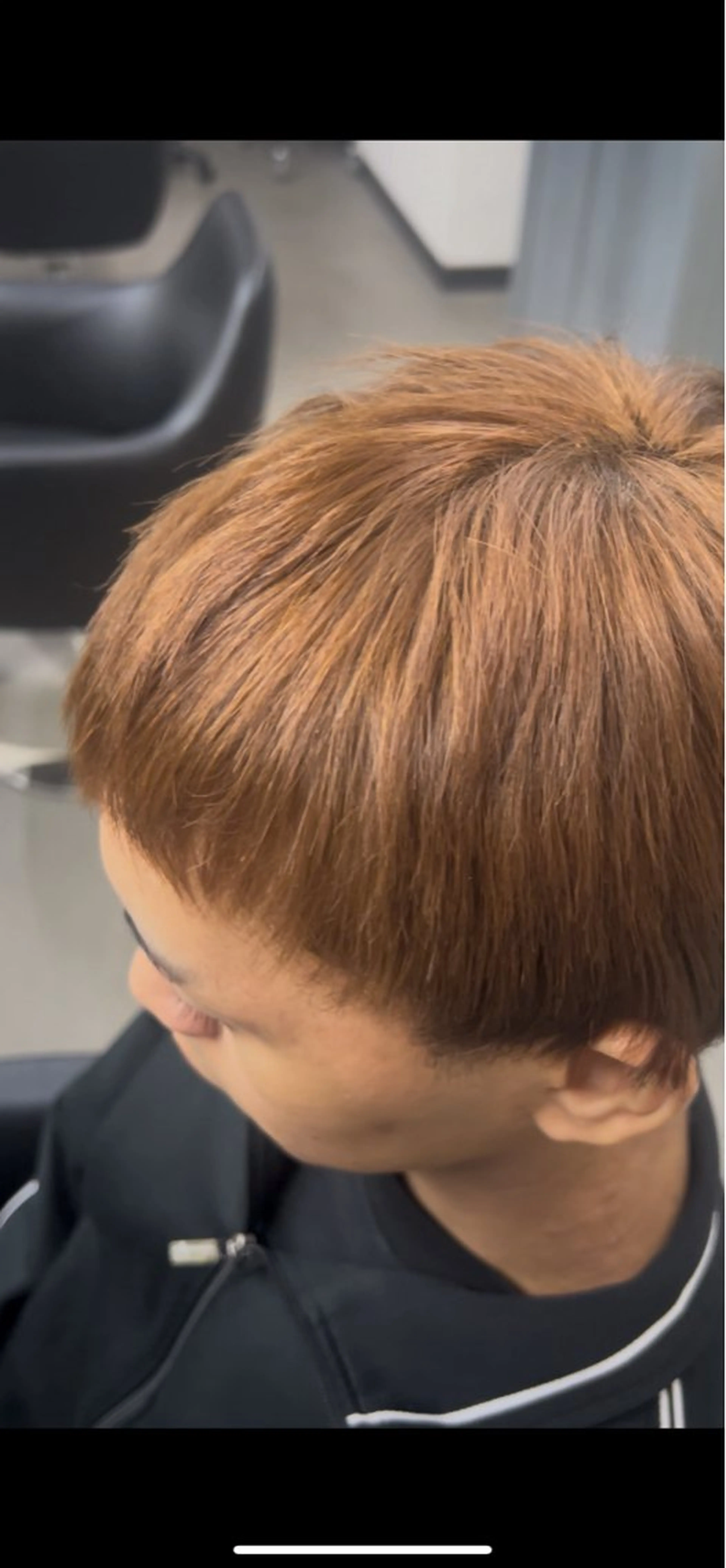 メンズ 渋谷／ブリーチ／ カラーモデル／はるとのヘアスタイル