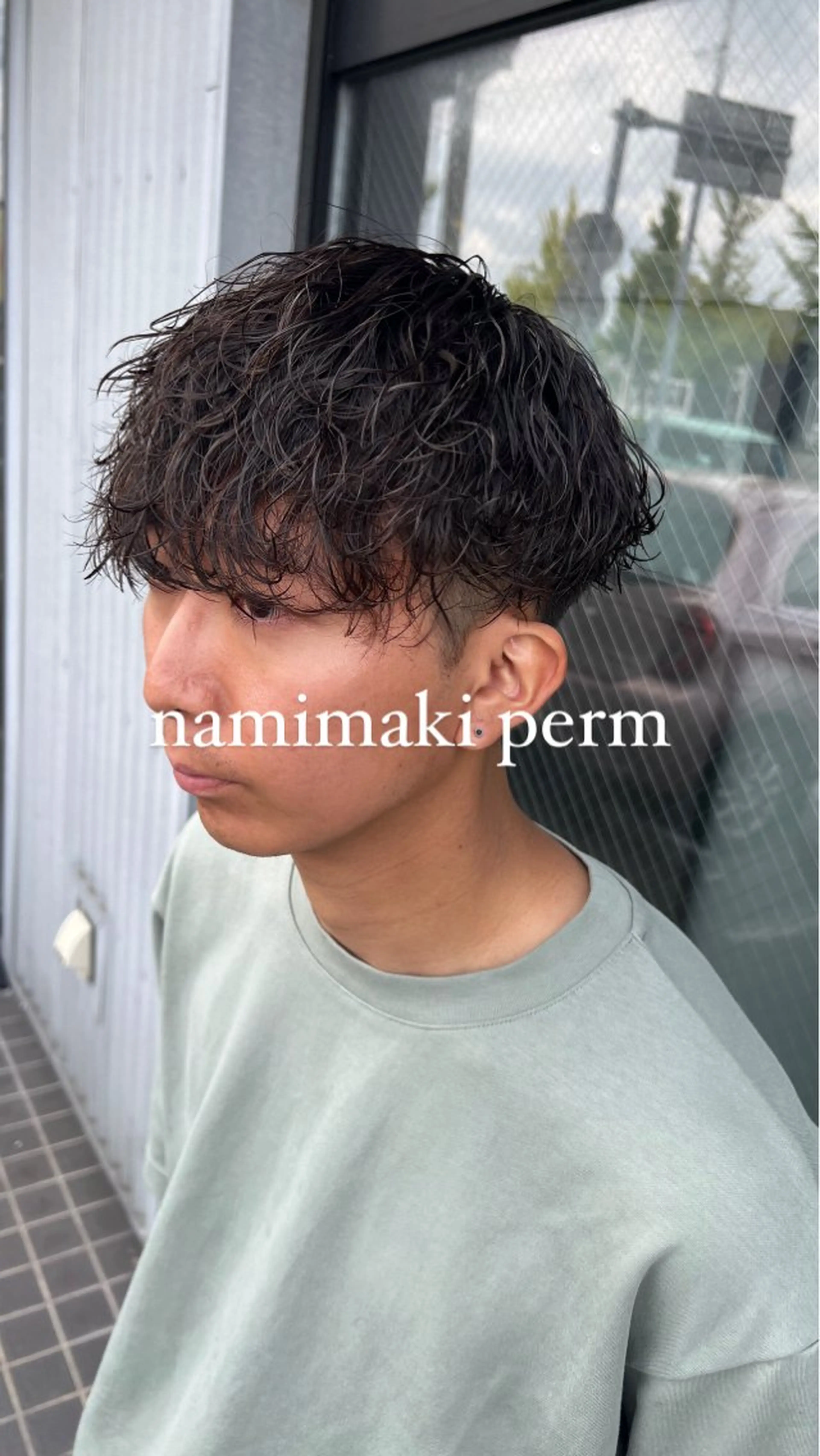 パーマ メンズ newi TATSUのヘアスタイル