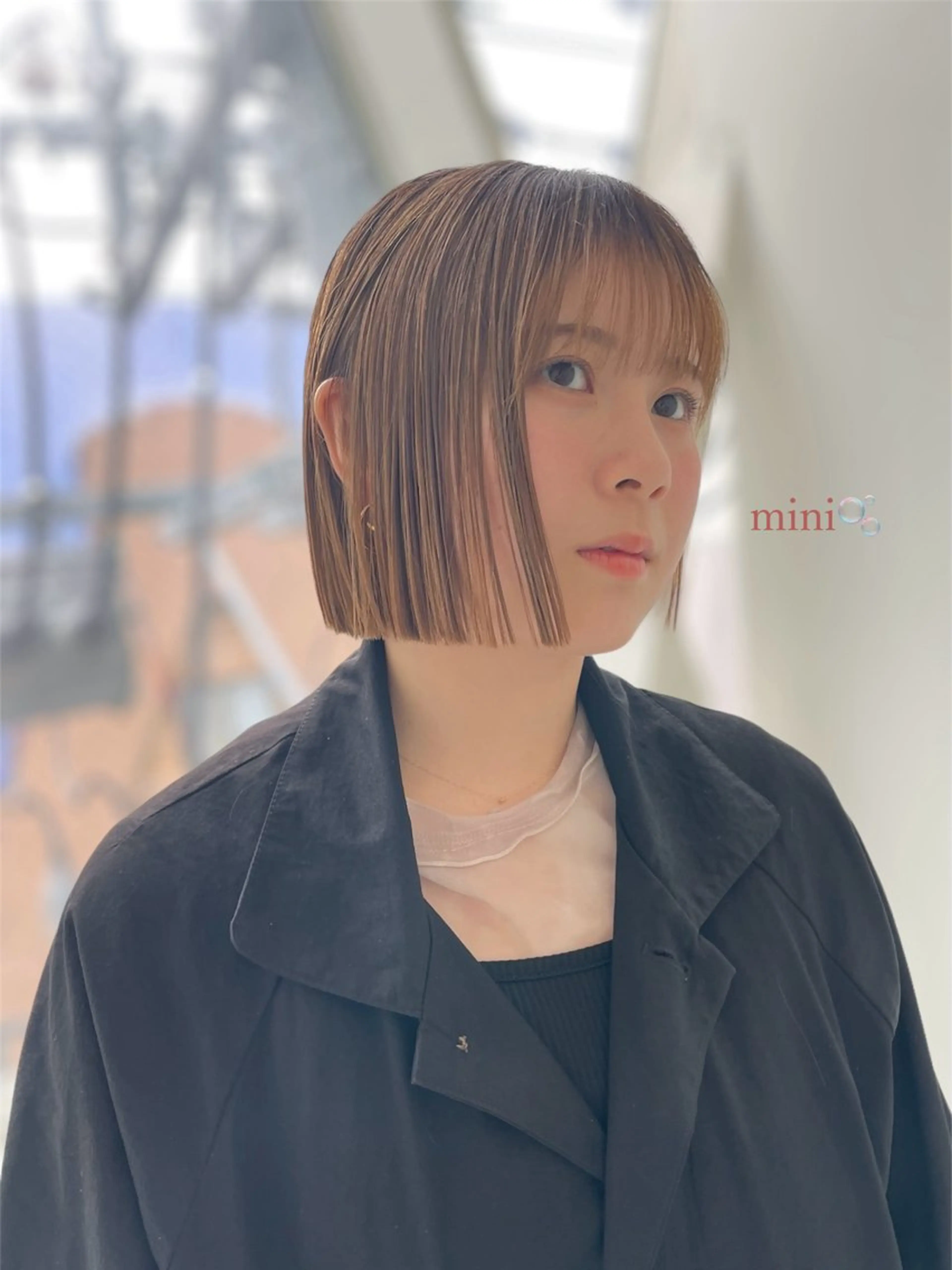 ショート カット トリートメント ボブ・ショート カミオカのヘアスタイル