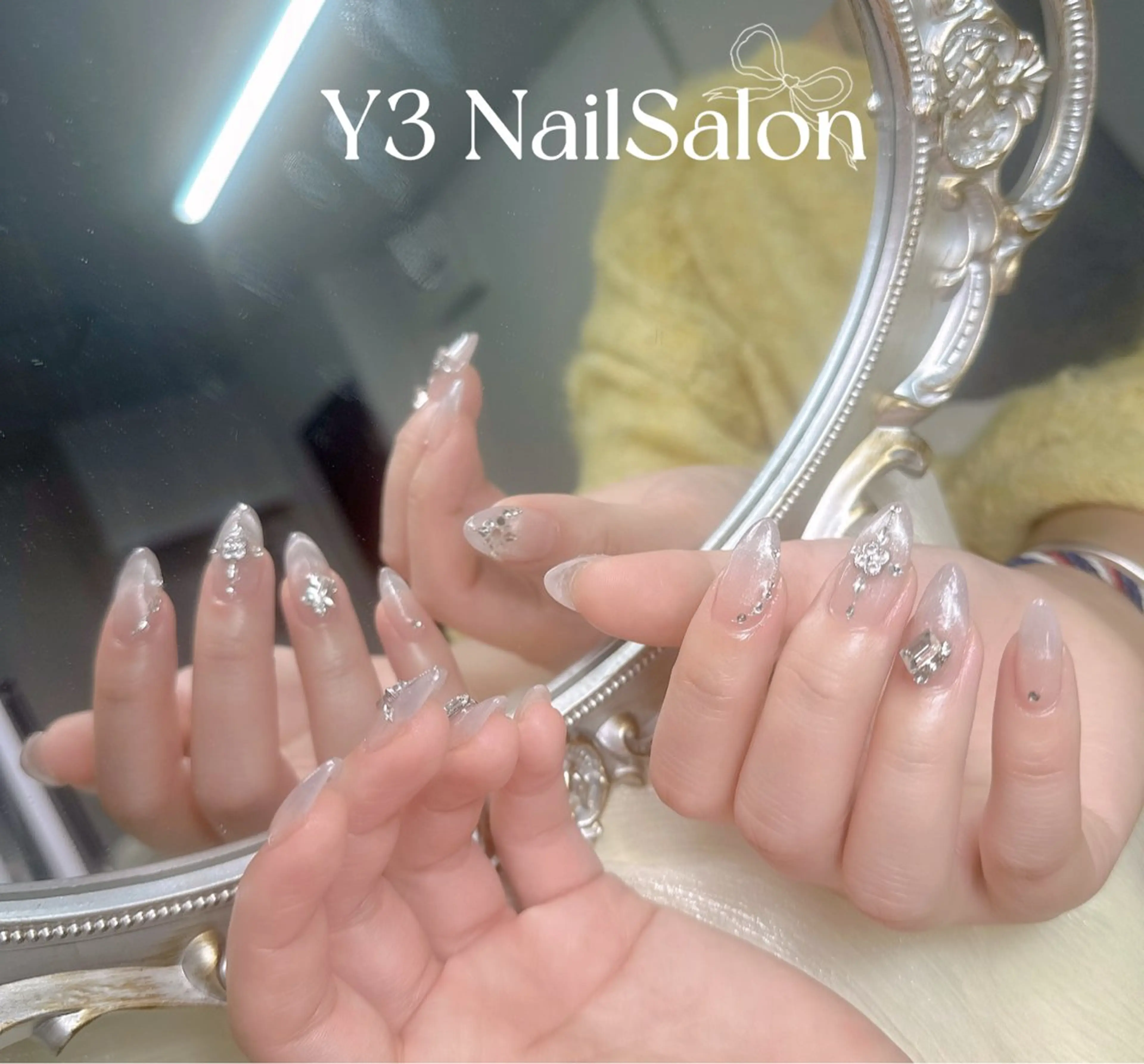 ネイル 持ち込み ネイルチップ Y3 Nail Salon所属・Y3 NailSalonのネイルデザイン
