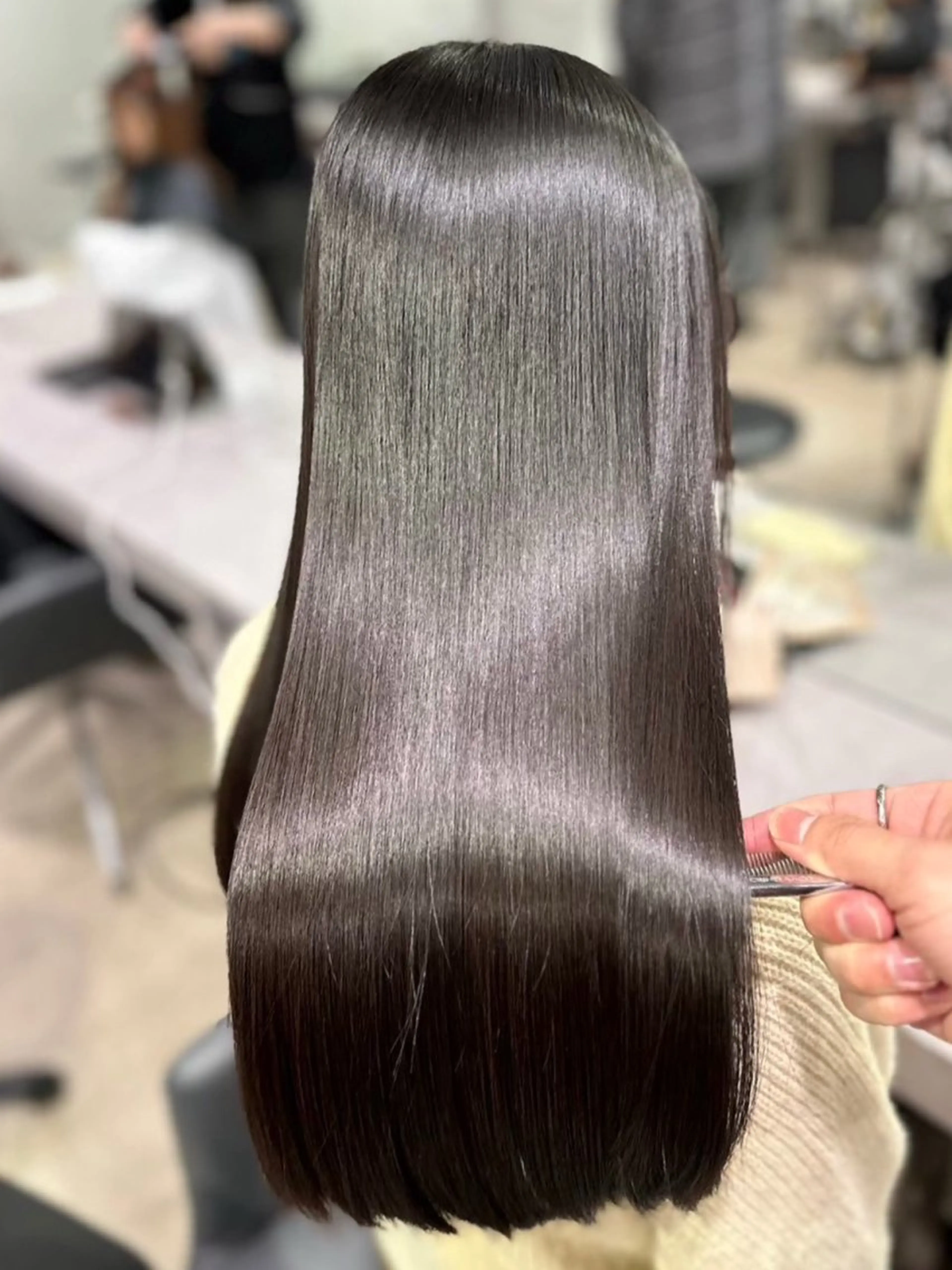 ロング 髪質改善 トリートメント Cure nex the salon所属・今泉 麗樹のヘアスタイル