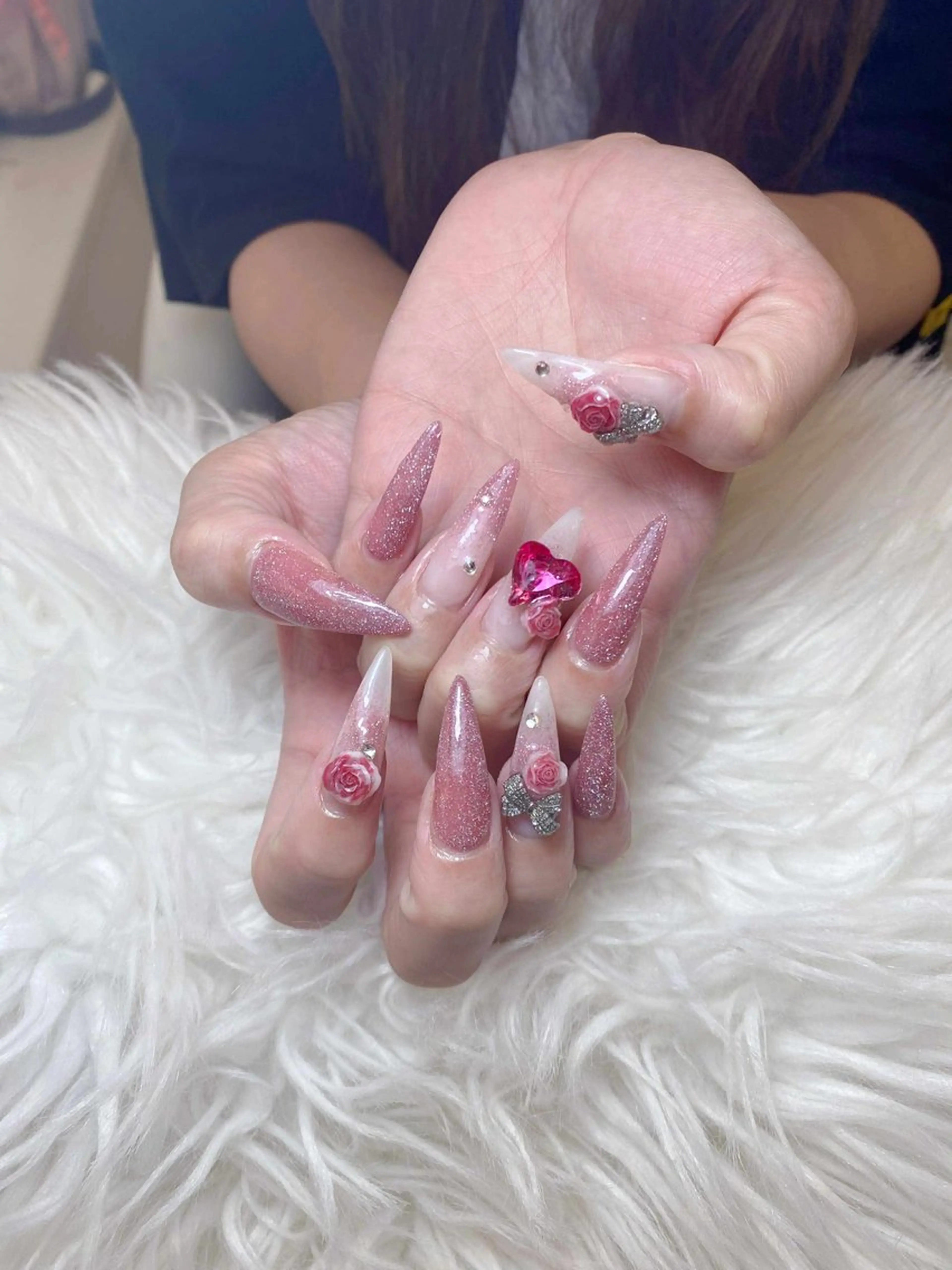 ネイル ハンドネイル ANH NAIL ゴテゴテ専門店💎のネイルデザイン