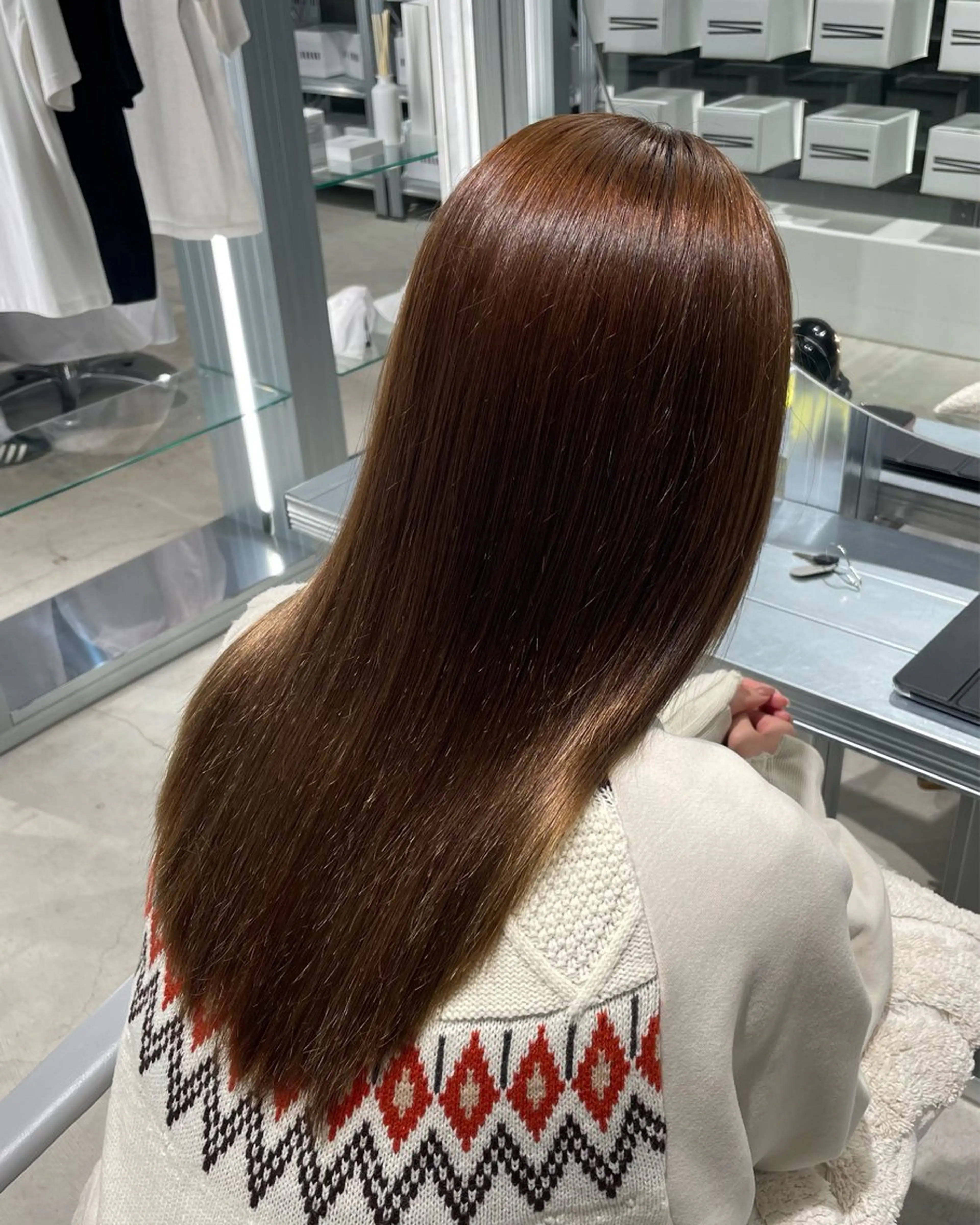 セミロング カラー MINORI /透明感カラーのヘアスタイル