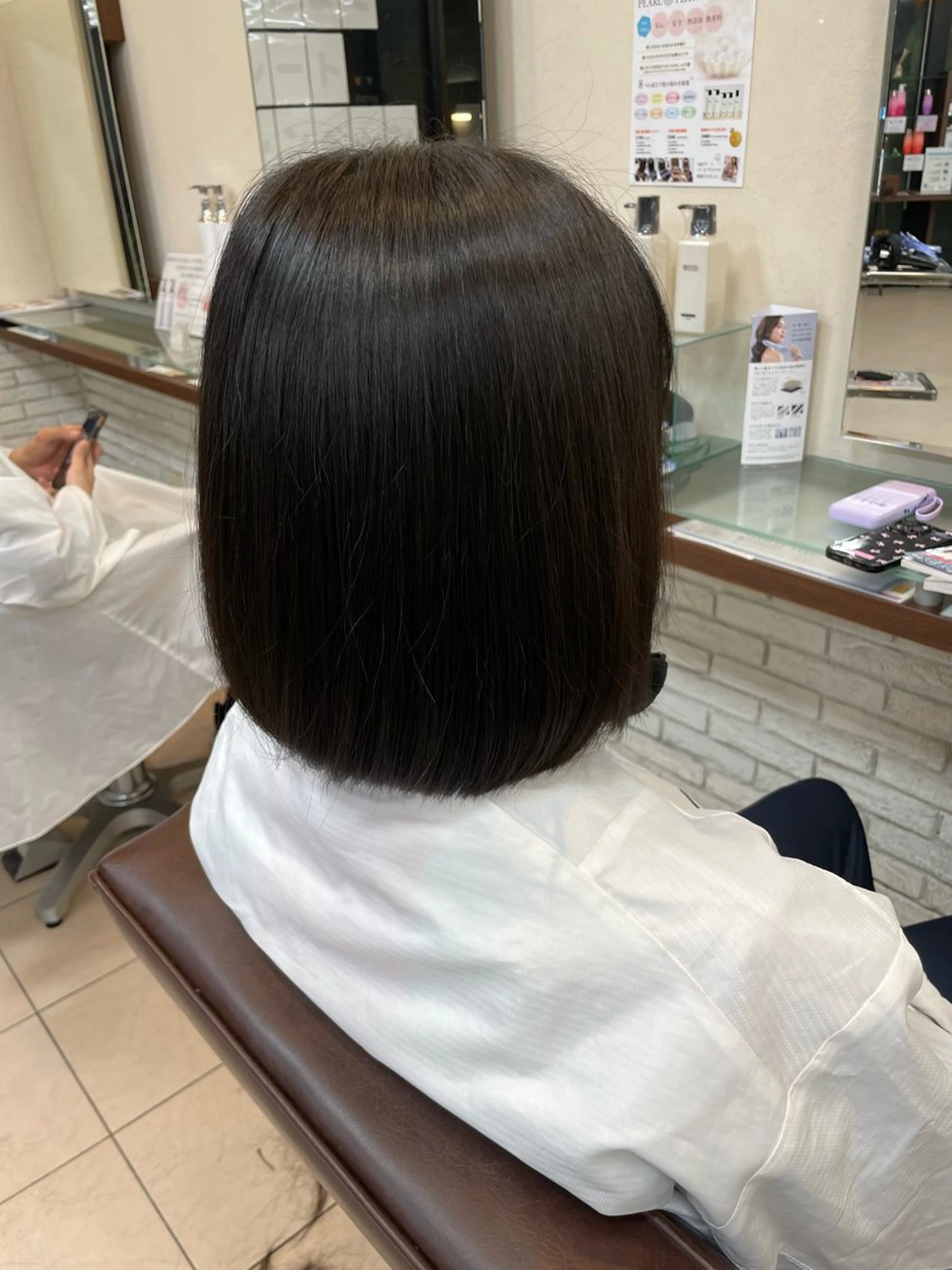 ミディアム 北林 秀悟のヘアスタイル