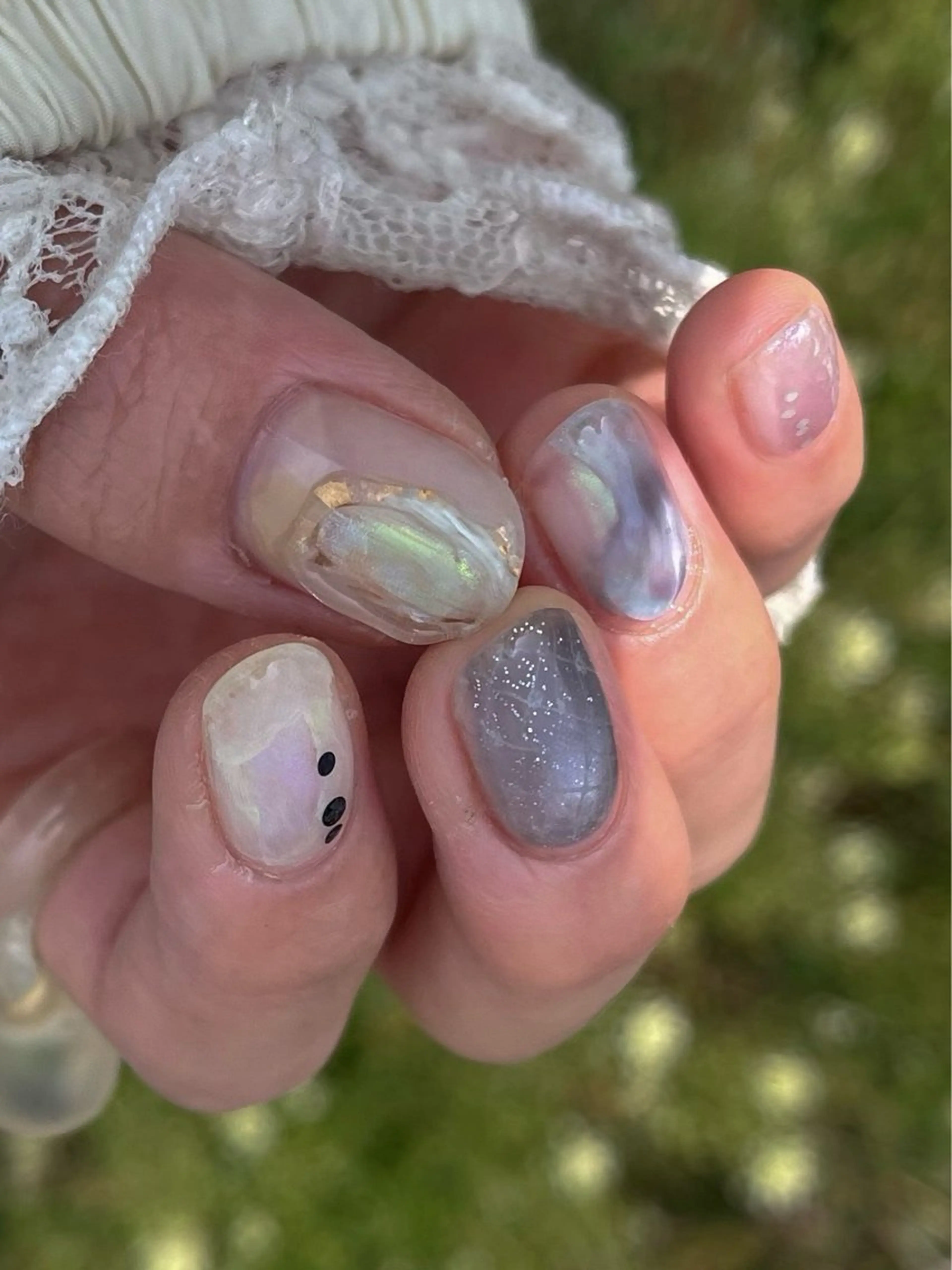 ネイル ニュアンスネイル ユ イのネイルデザイン