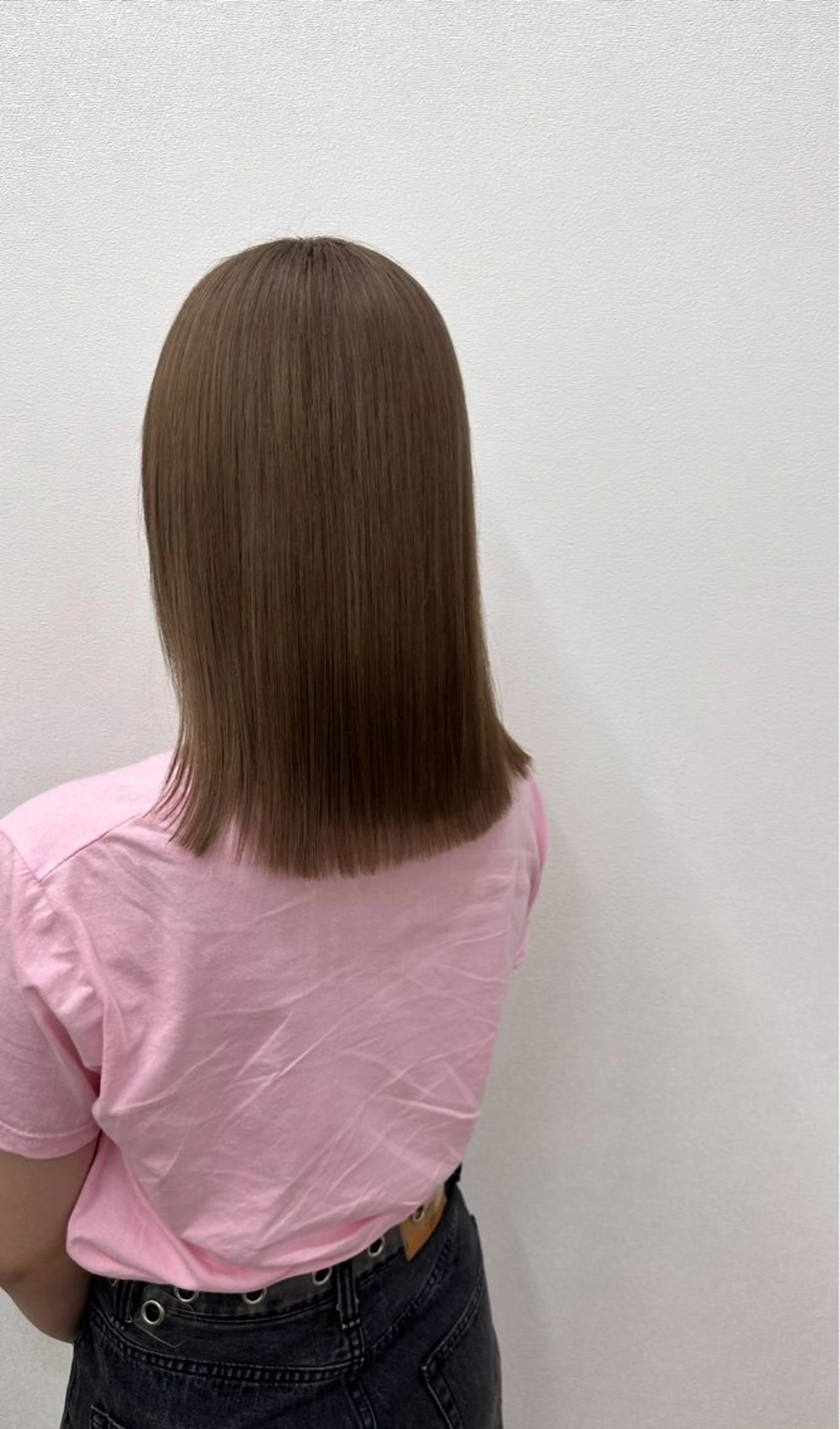 ミディアム 伴 星来のヘアスタイル