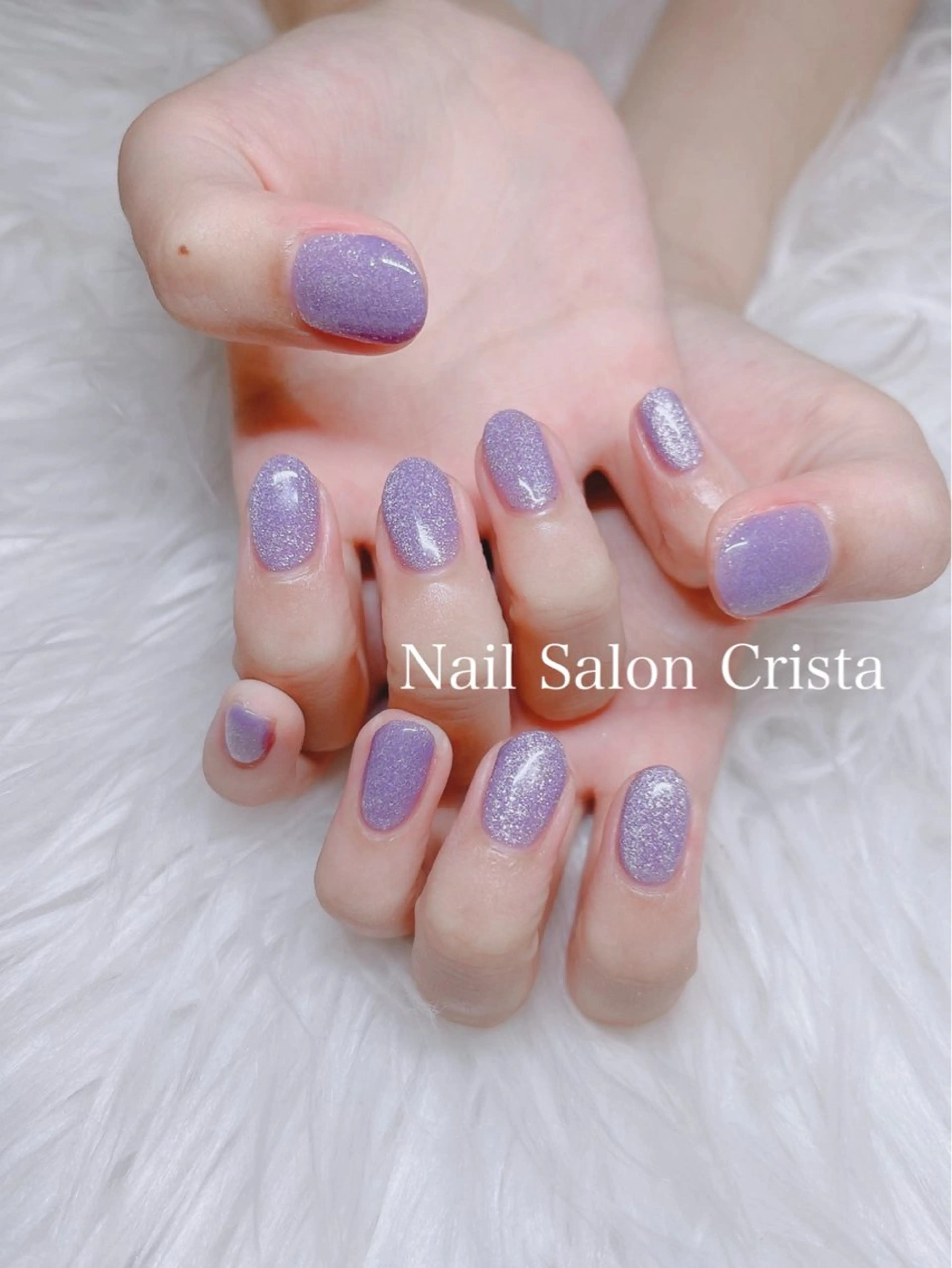 ネイル フラッシュネイル フラッシュマグ フットネイル ジェルネイル マグネットネイル NAILSALON CRISTA所属・🤍CRISTA yui🤍のネイルデザイン