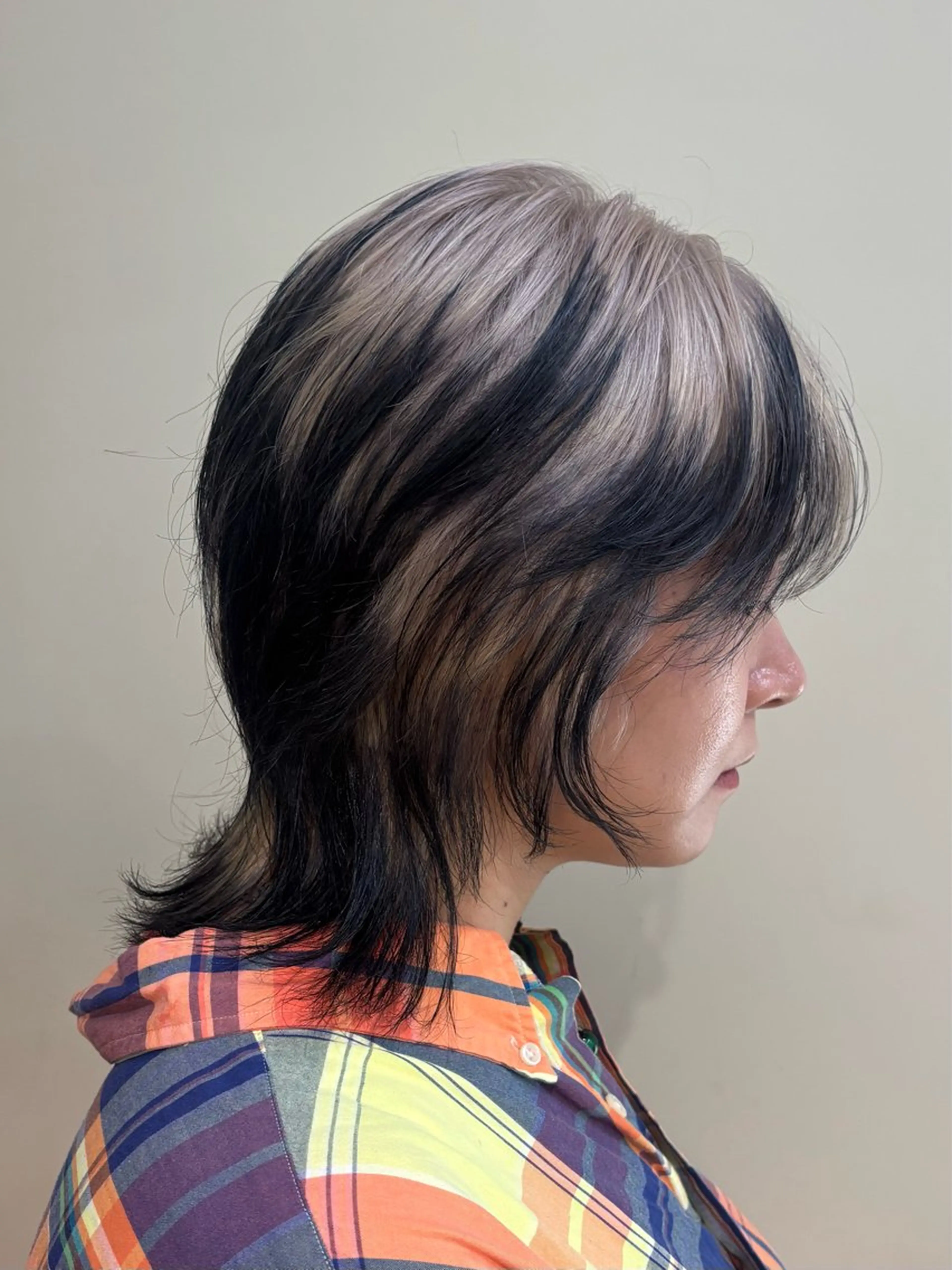 ミディアム カラー ブリーチ ヘアカラー teN+by ambleluxeのヘアスタイル