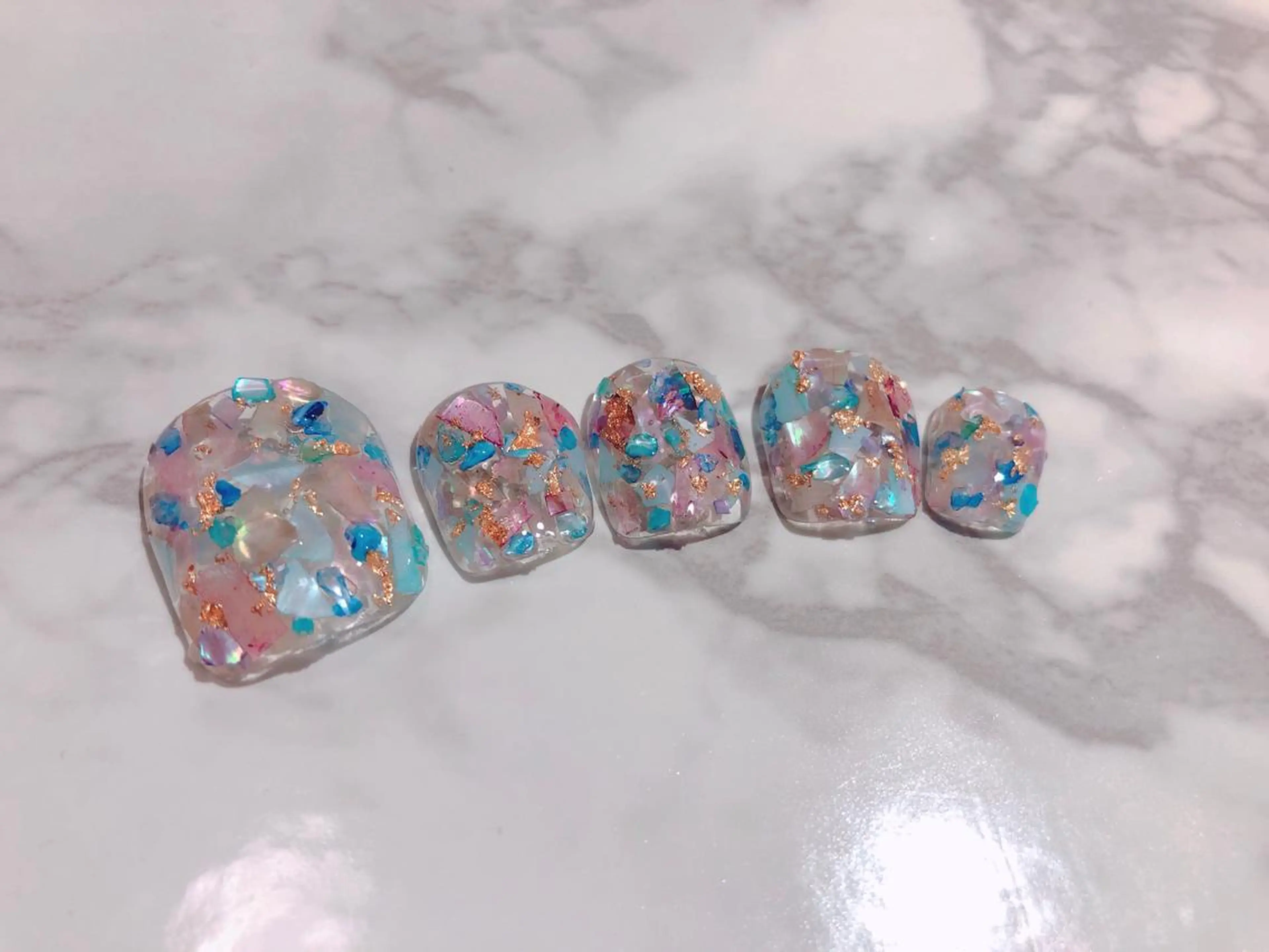 ネイル フットネイル Regaro i.sのネイルデザイン