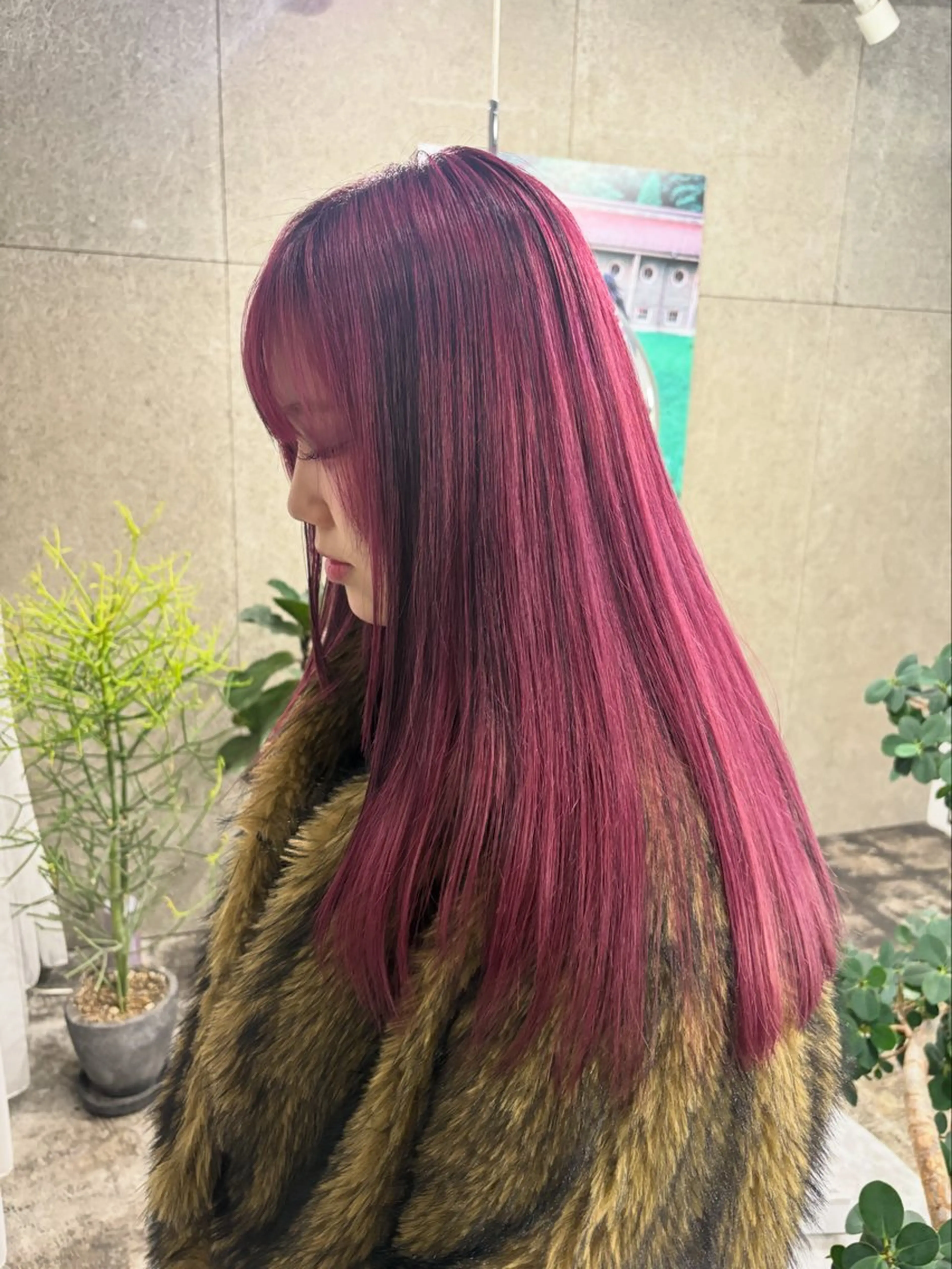 カラー ヘアカラー トリートメント KUBO HADUKIのヘアスタイル