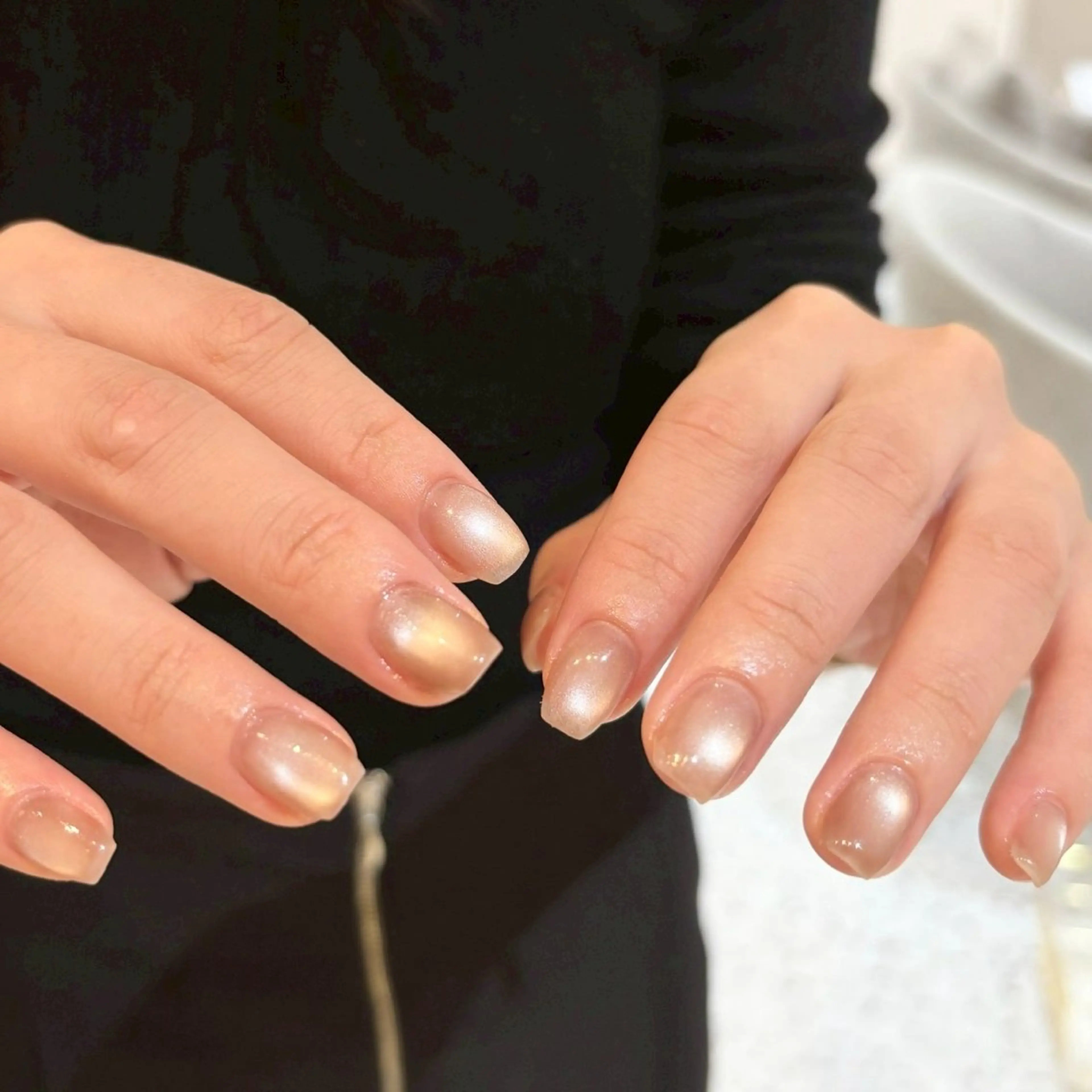 ネイル シンプルネイル 柿田 花楓のネイルデザイン