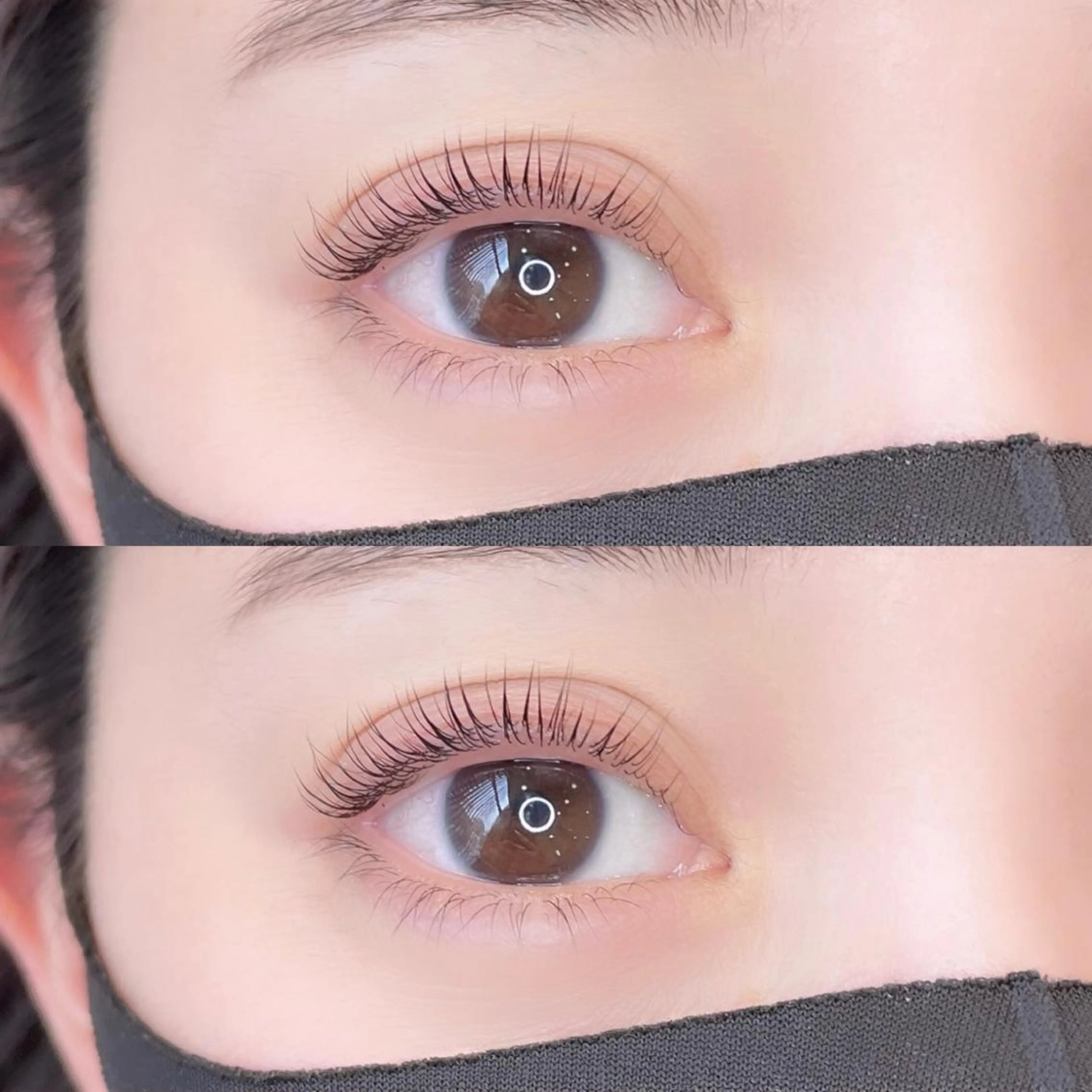 マツエク・マツパ パリジェンヌラッシュリフト アトリエハーロウ なるみのマツエク・マツパデザイン