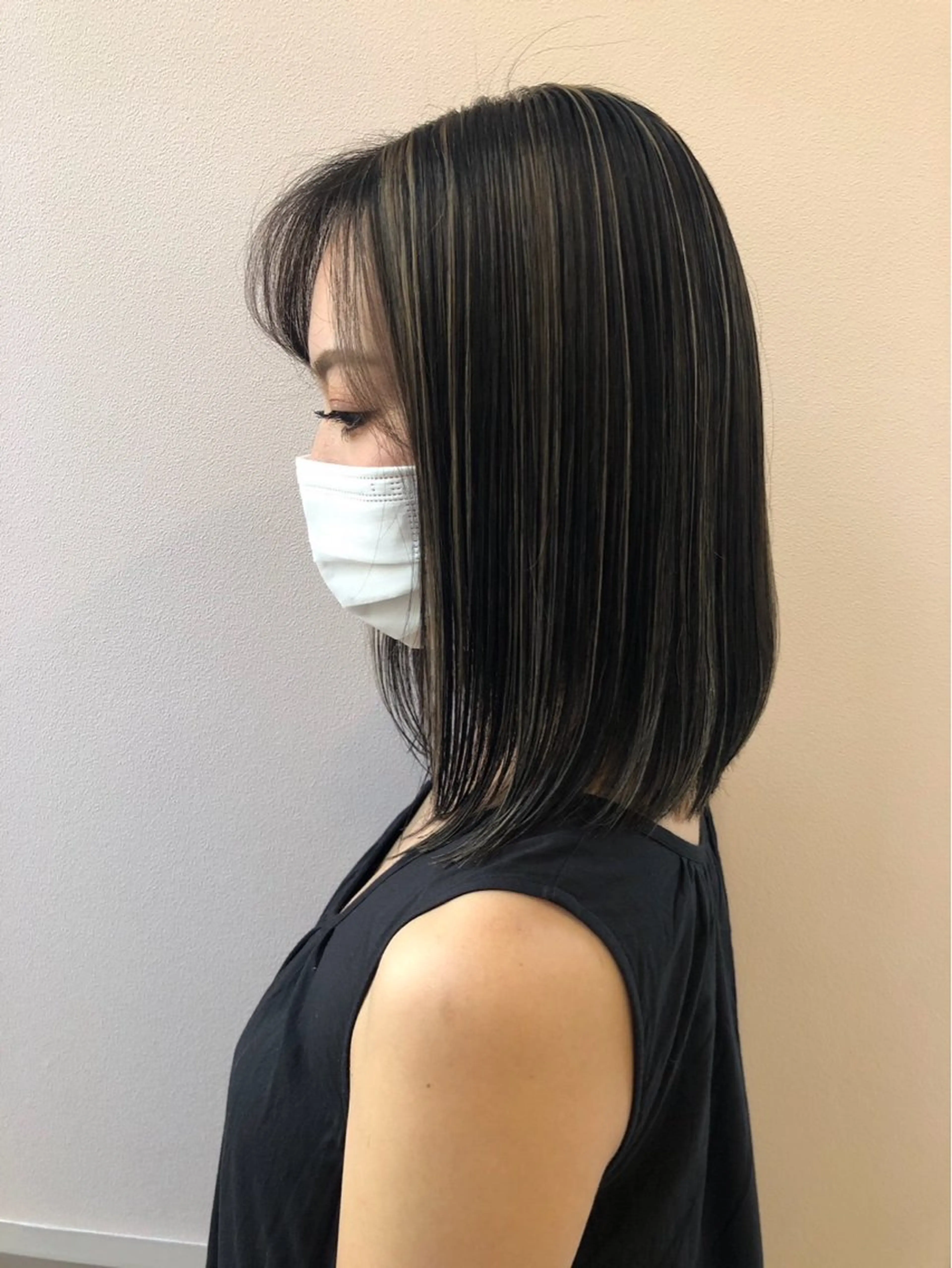 カラー ハイライトカラー ヘアカラー AYATO 'のヘアスタイル