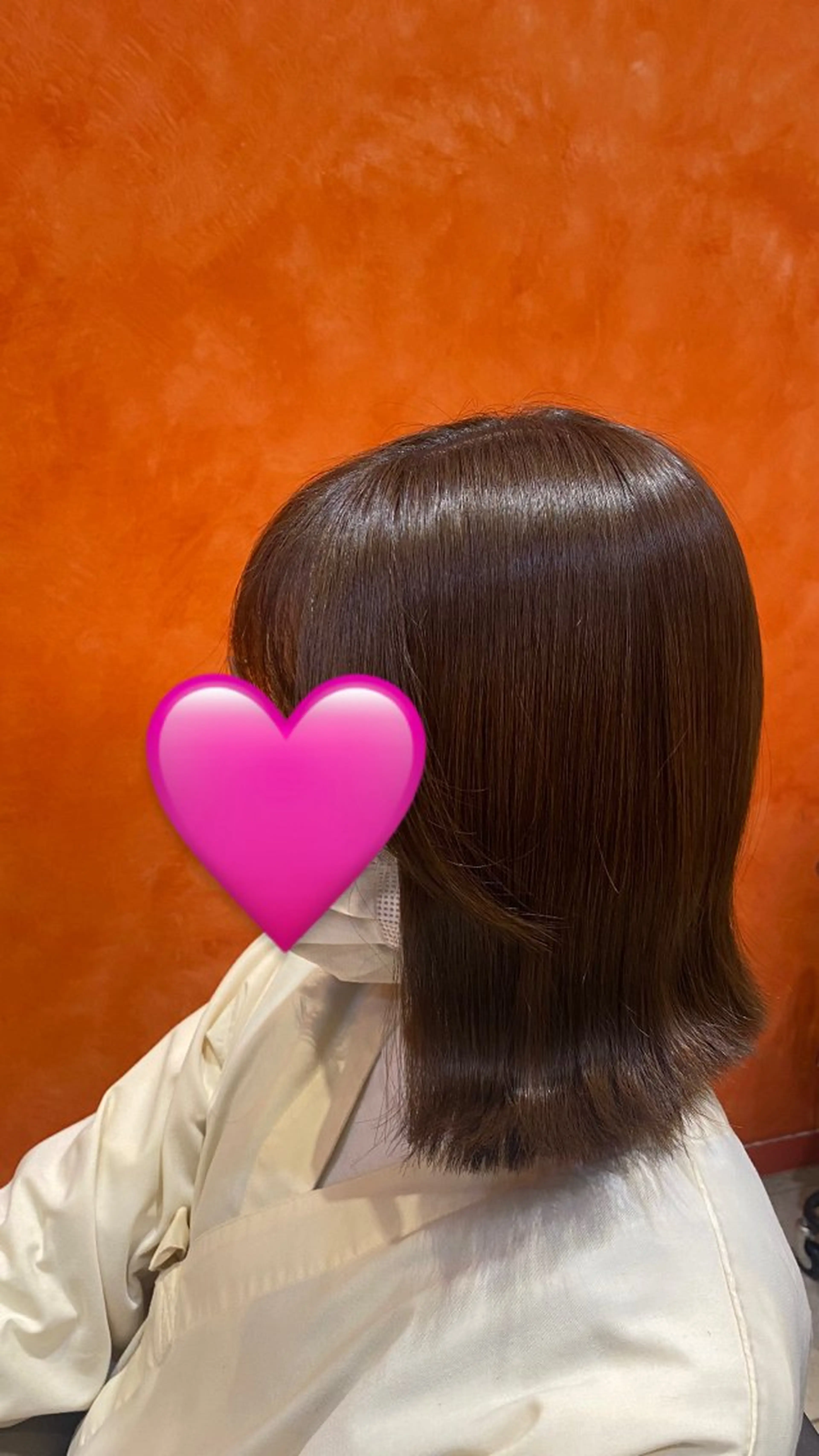 ミディアム 中島 梨々香のヘアスタイル