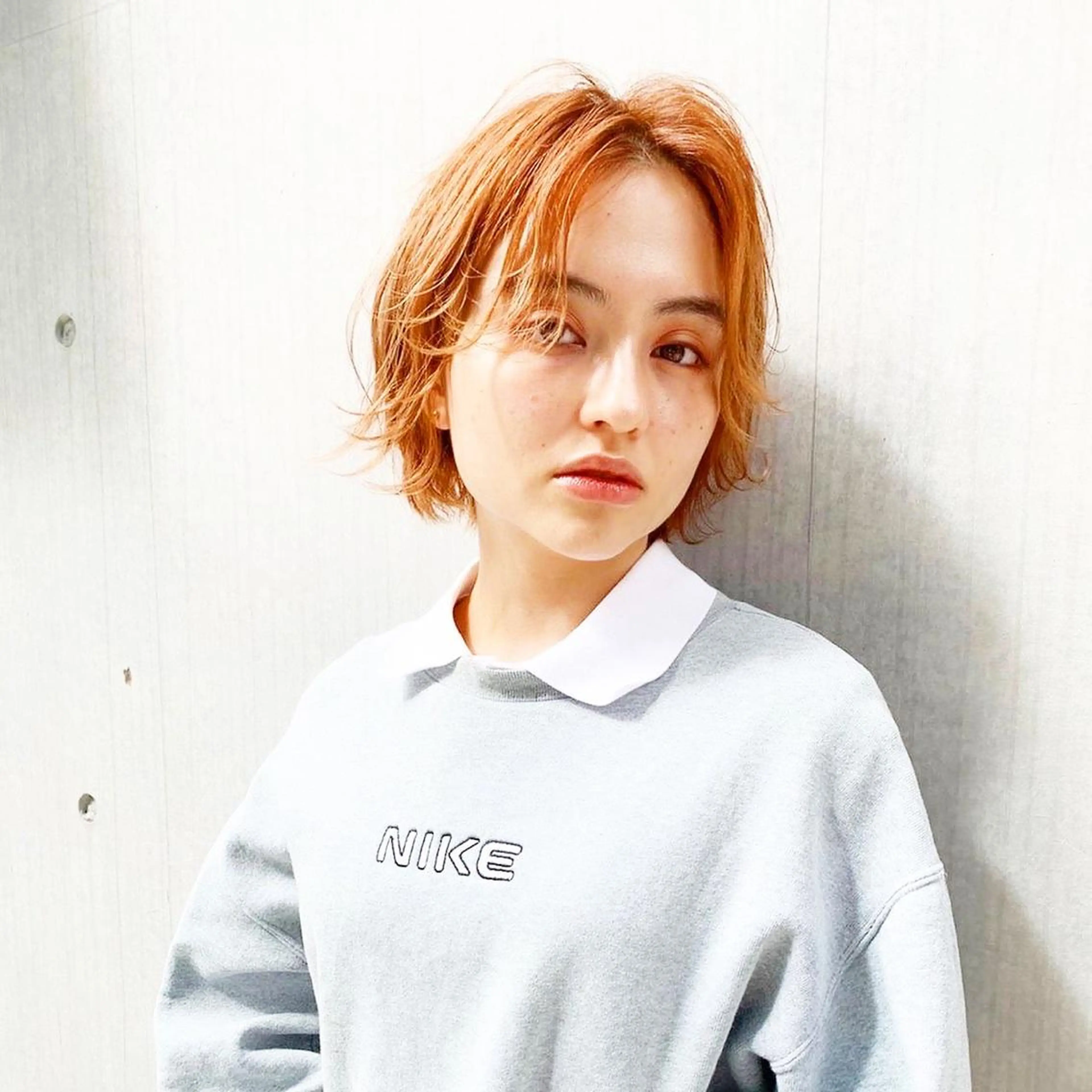 ショート ヘアカラー 河原 亮のヘアスタイル