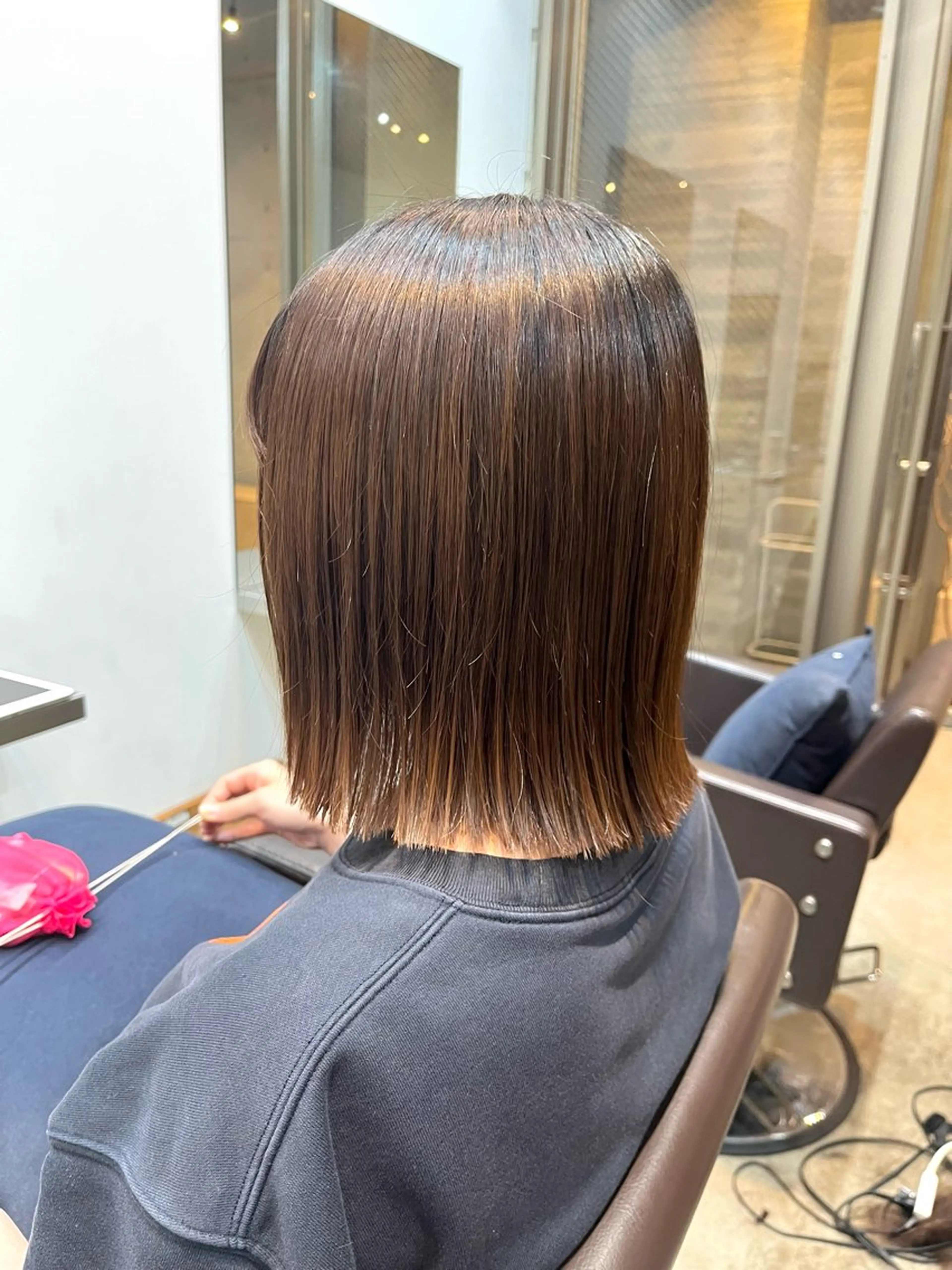 ショート ボブ 外ハネヘア カット ヘアカラー 【arc】 佐藤未希穂/ショートのヘアスタイル