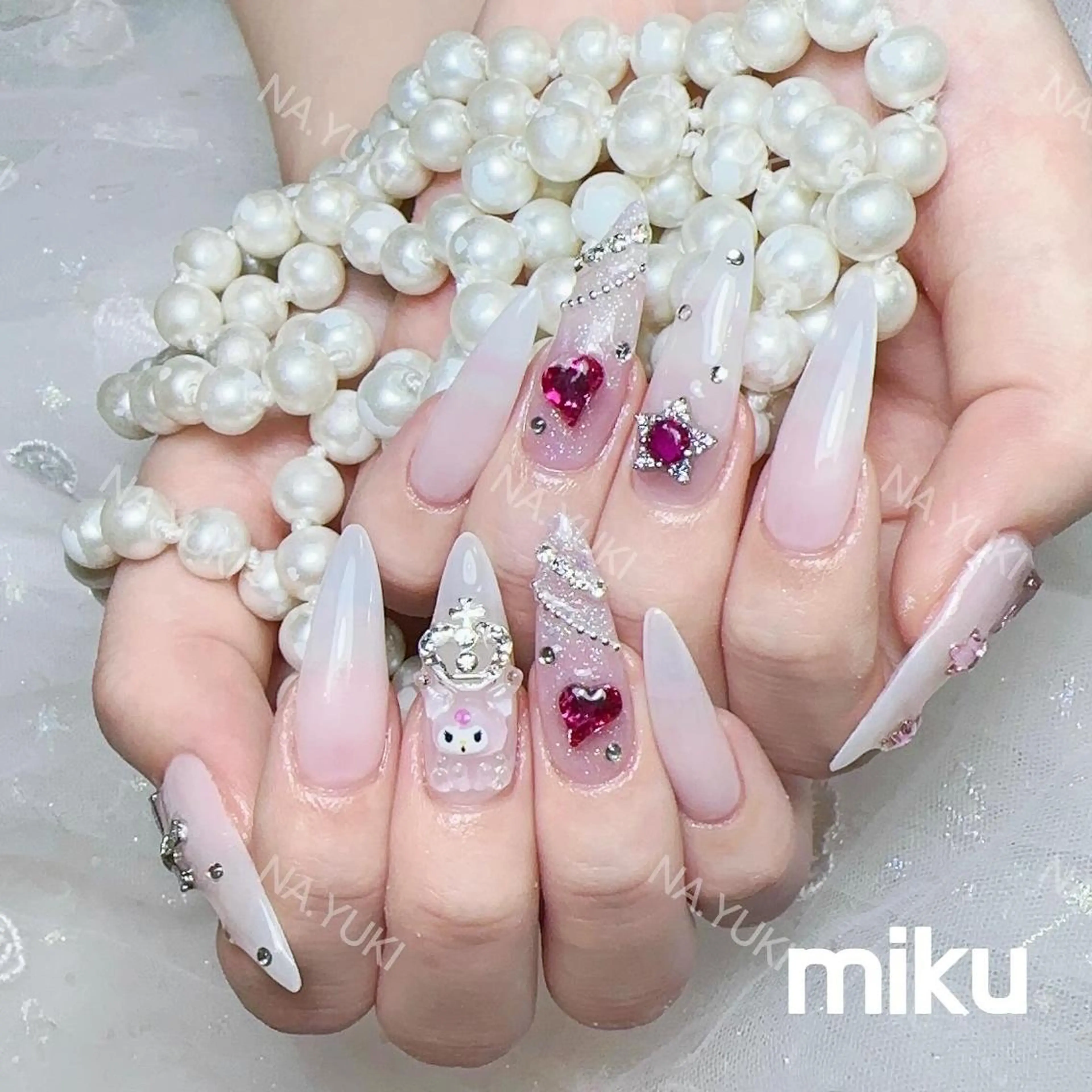 ネイル ハンドネイル ハンドケア YUKI 💗 渋谷店のネイルデザイン