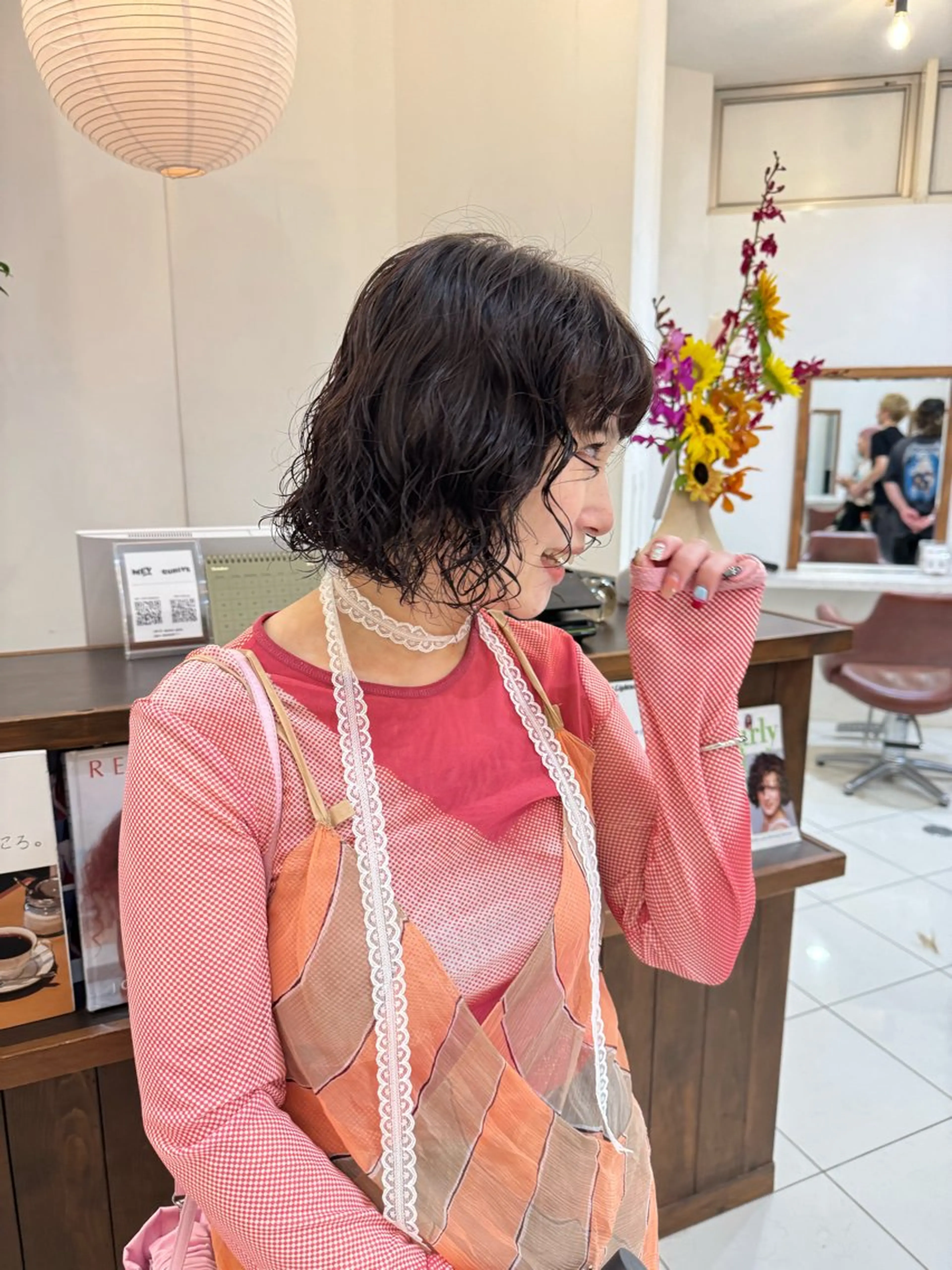 ショート パーマ ボブ カット パーマ トリートメント 丁寧なカウンセリング 🌿KENTA🌿のヘアスタイル