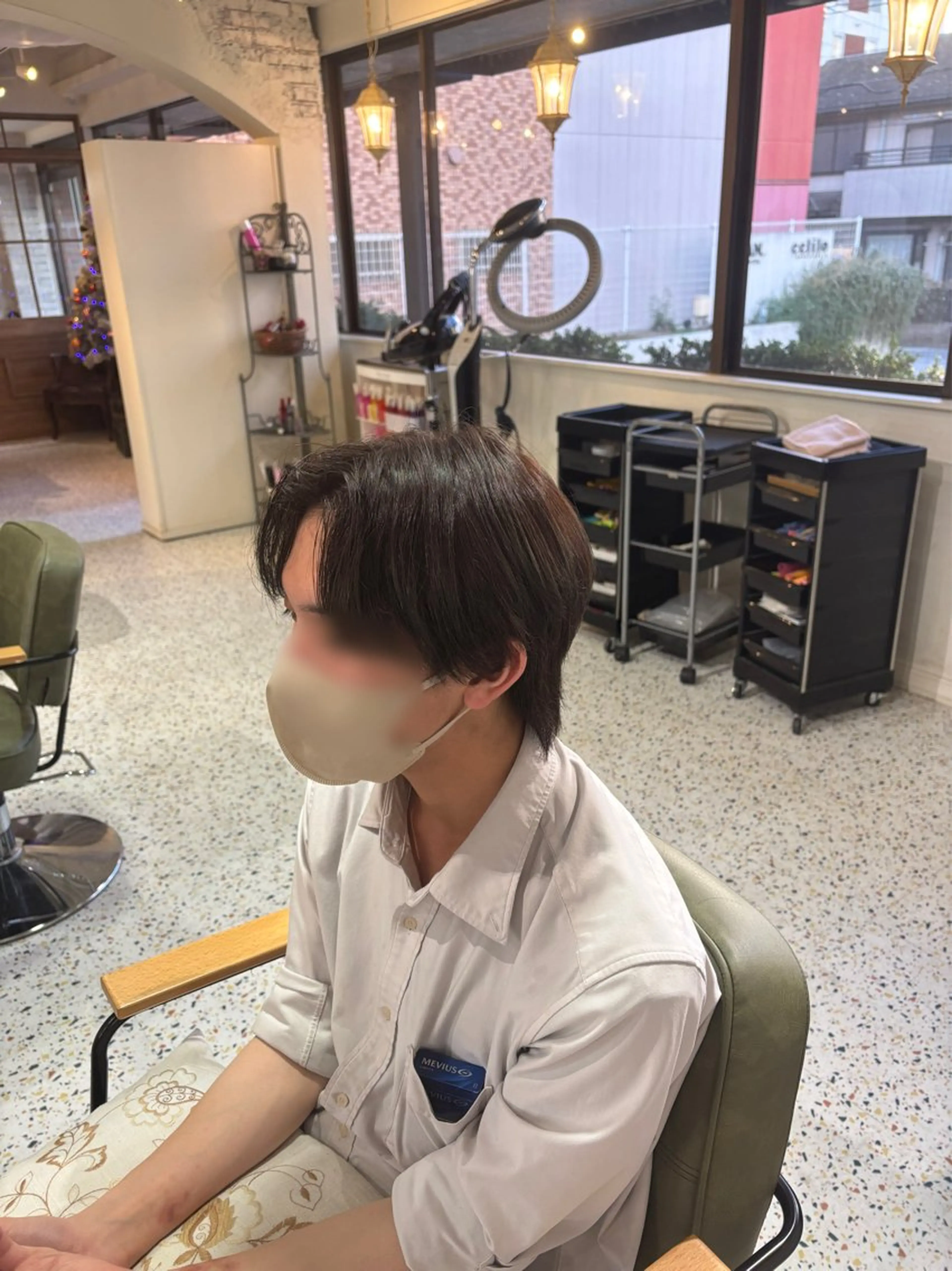 カラー メンズ 相原 菜々香のヘアスタイル