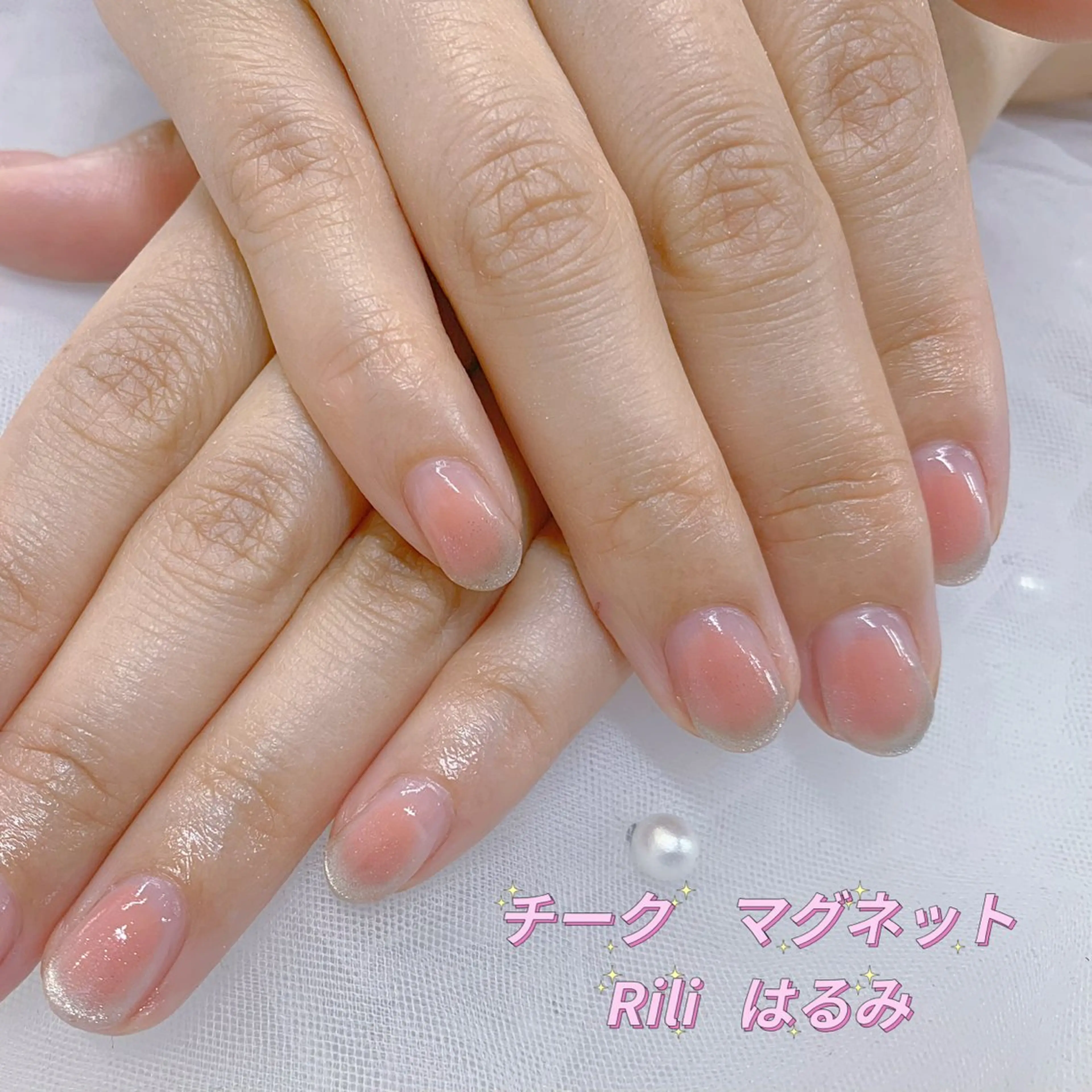 ショート ハンドネイル Rili 🍀 リリ ネイル サロンのネイルデザイン