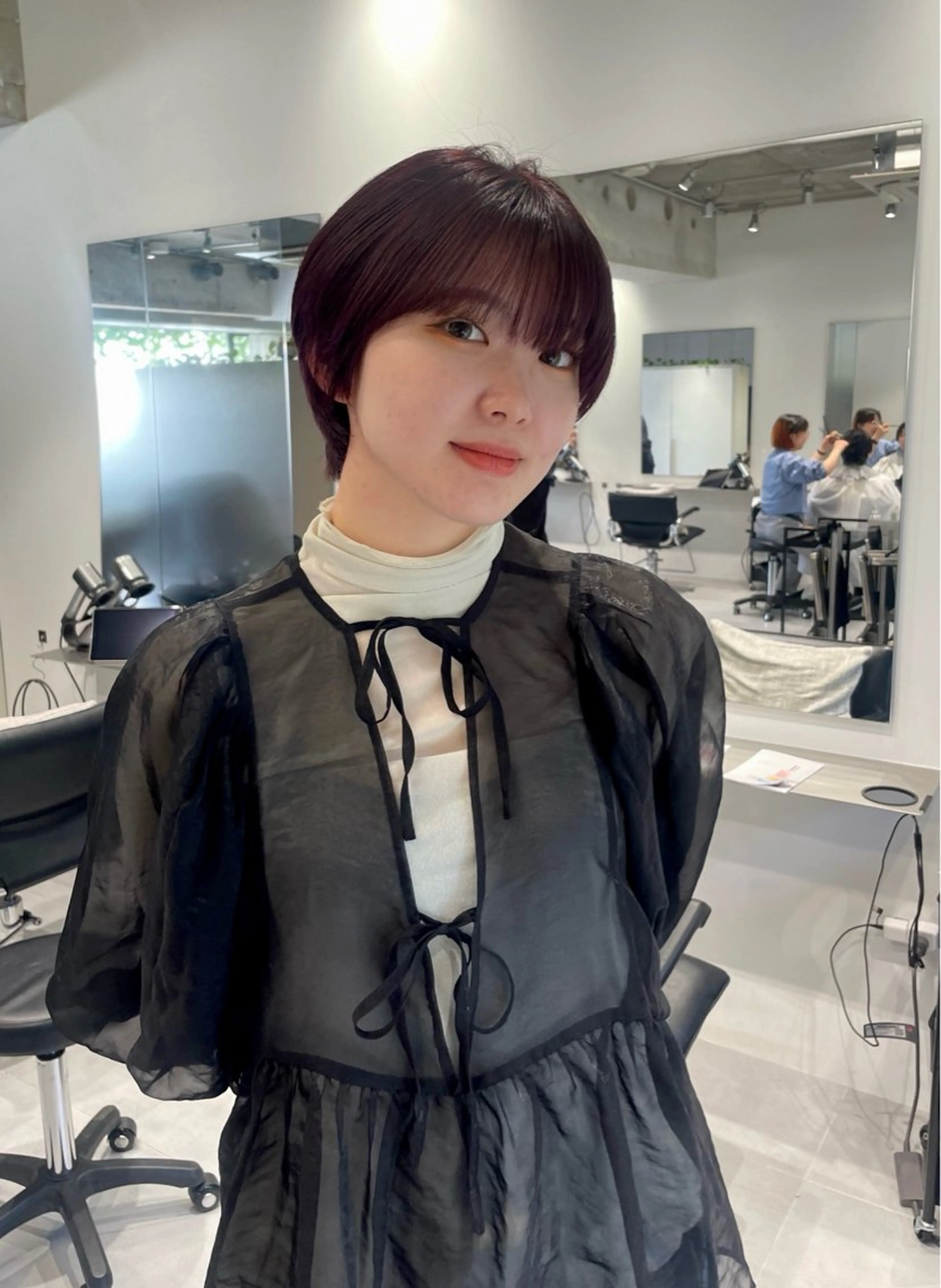 ショート ショートヘア risa 。のヘアスタイル