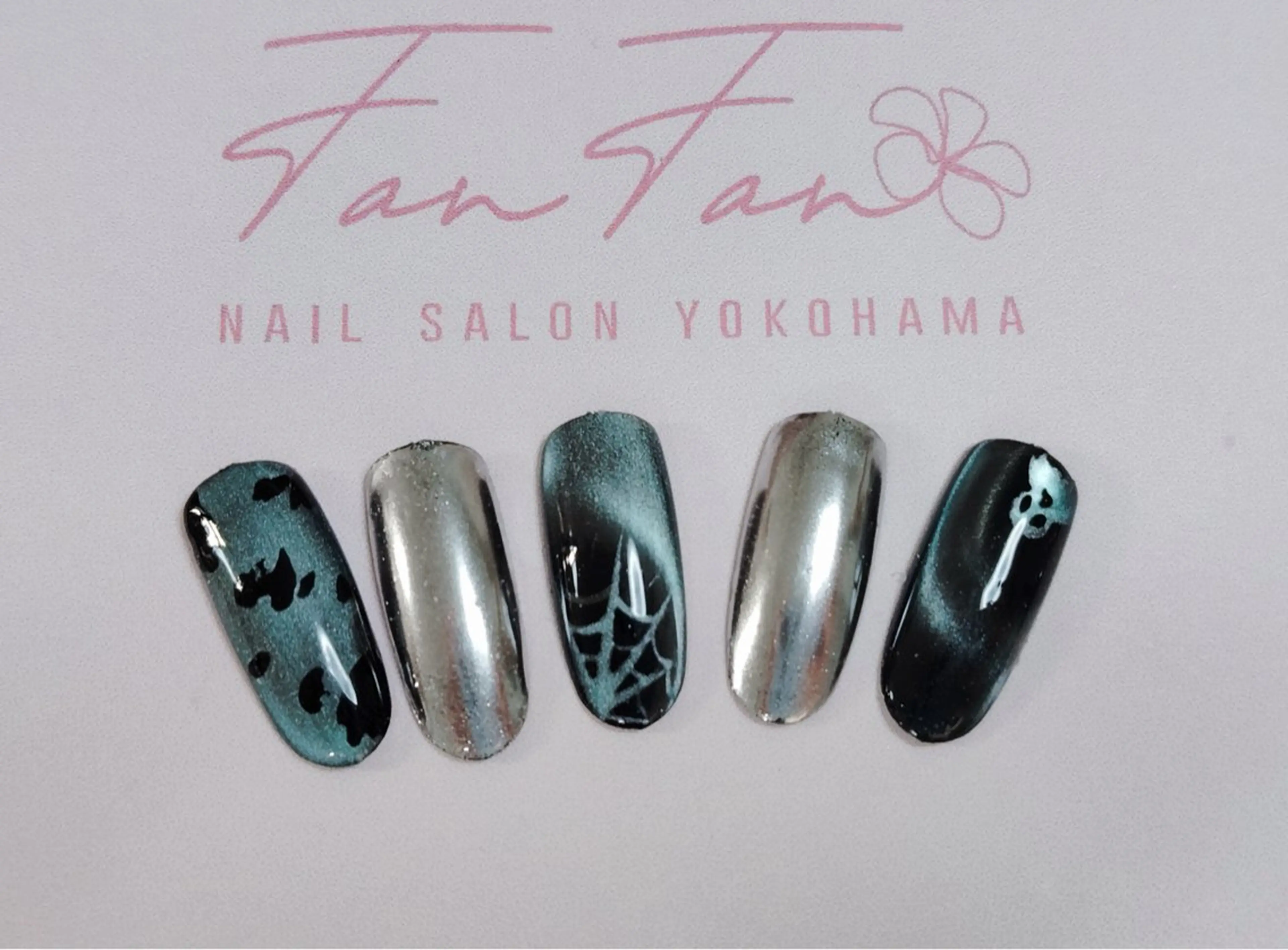 ネイル アートネイル オーロラネイル ガーリー キラキラネイル 韓国ネイル ハンドネイル KaKa FanFanNailのネイルデザイン