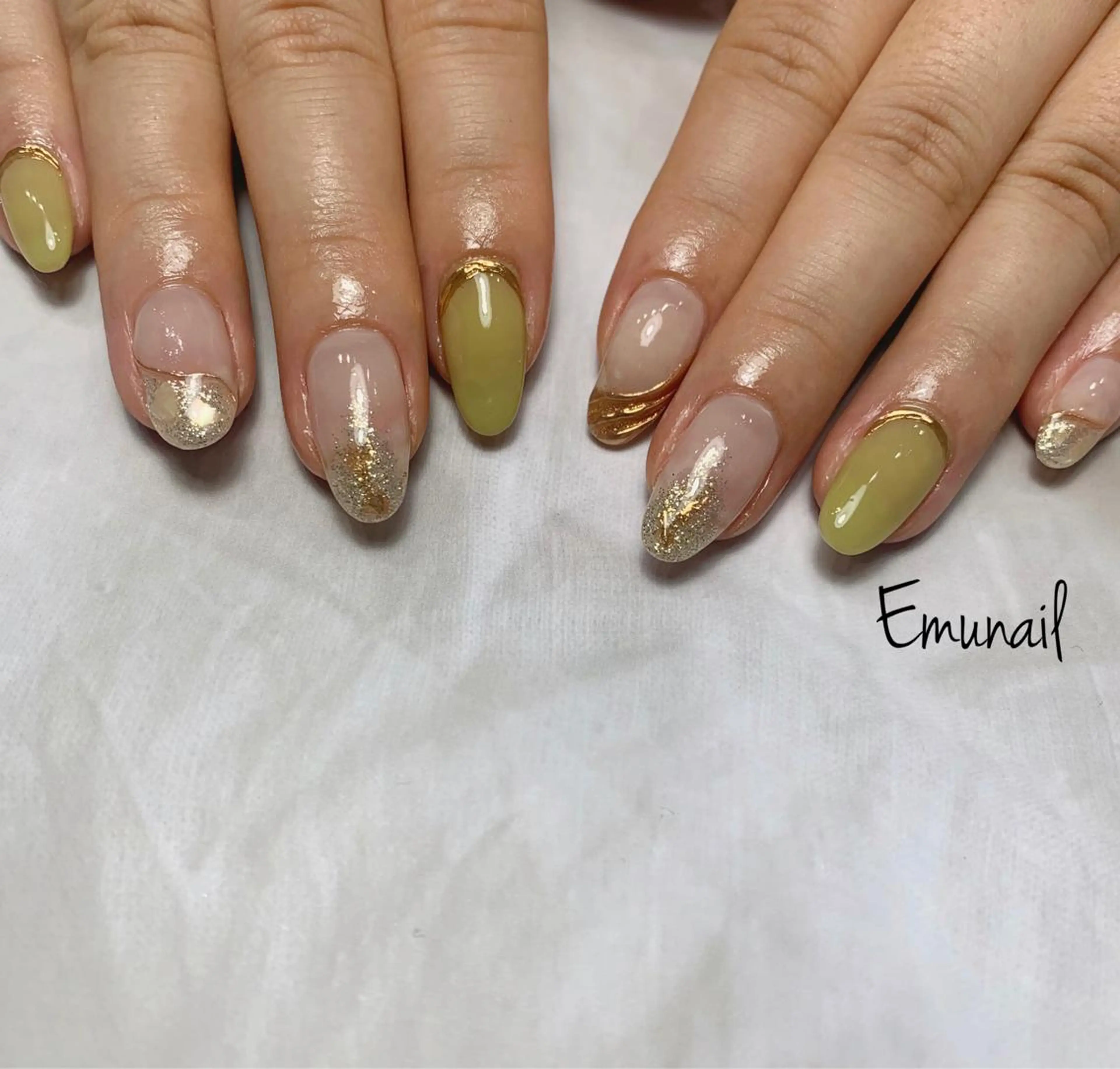 ネイル ハンドネイル Emu Nailのネイルデザイン