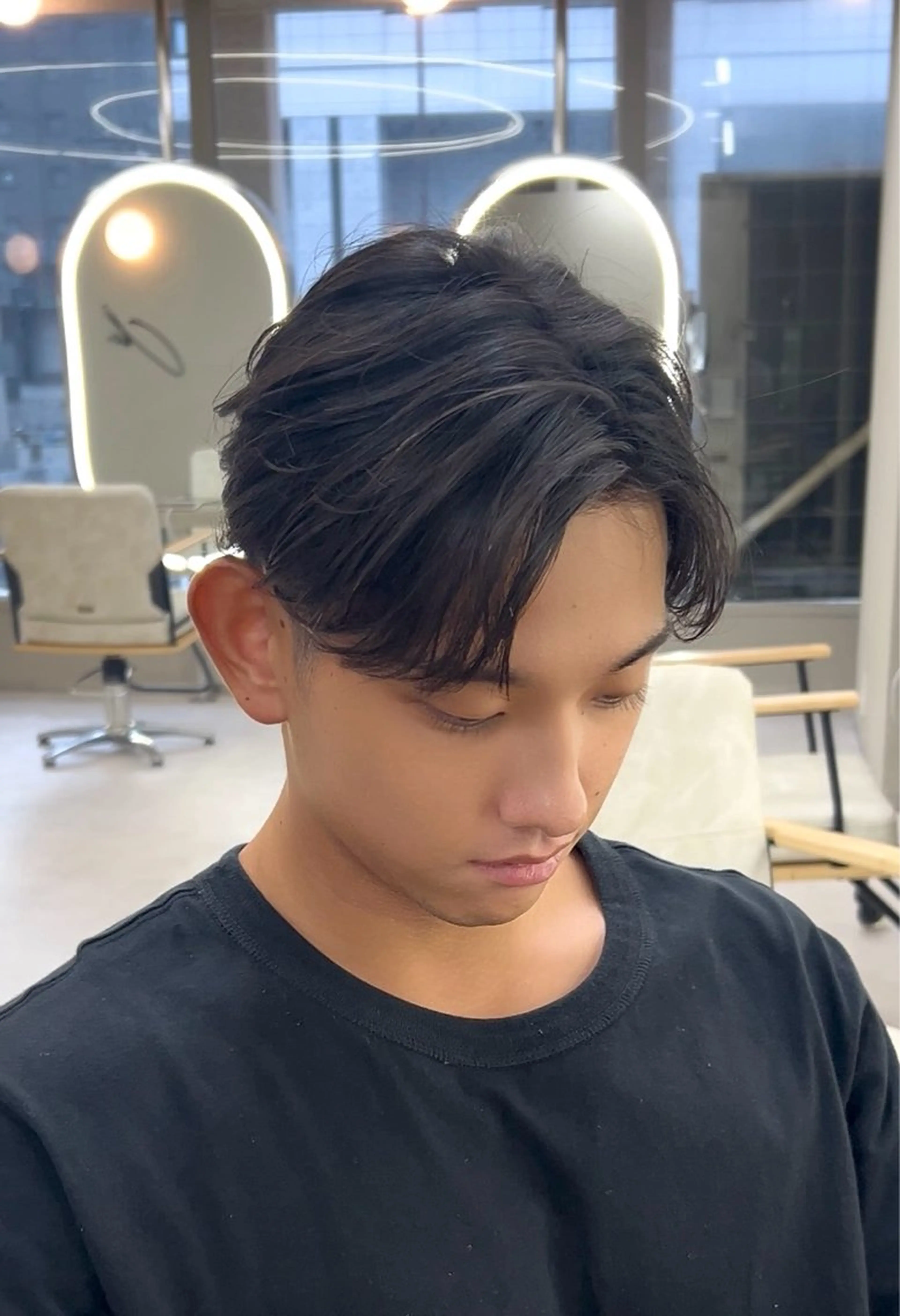 メンズ カット パーマ メンズ/メンズパーマ /小笠原諒のヘアスタイル