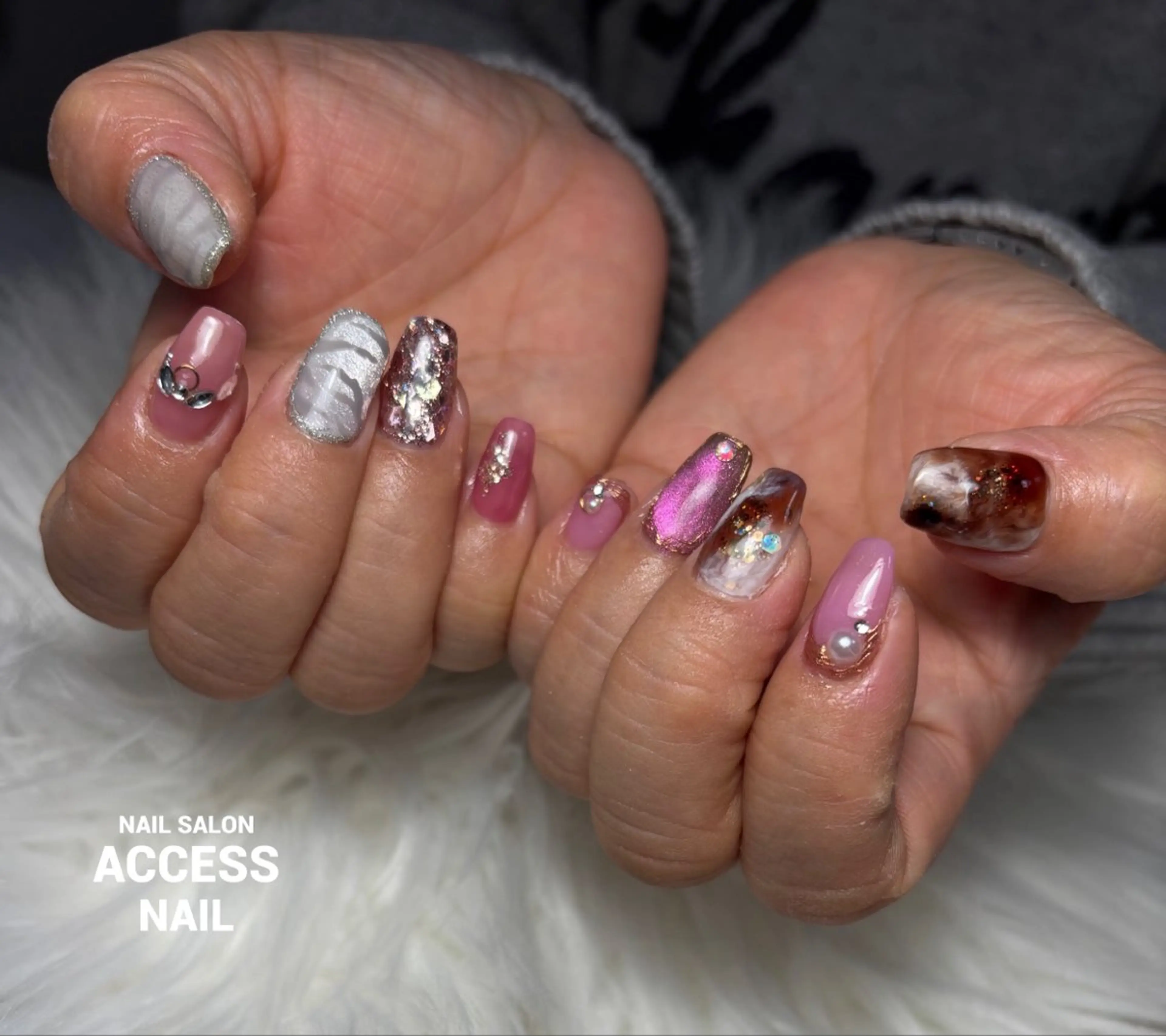 ネイル access nailのネイルデザイン