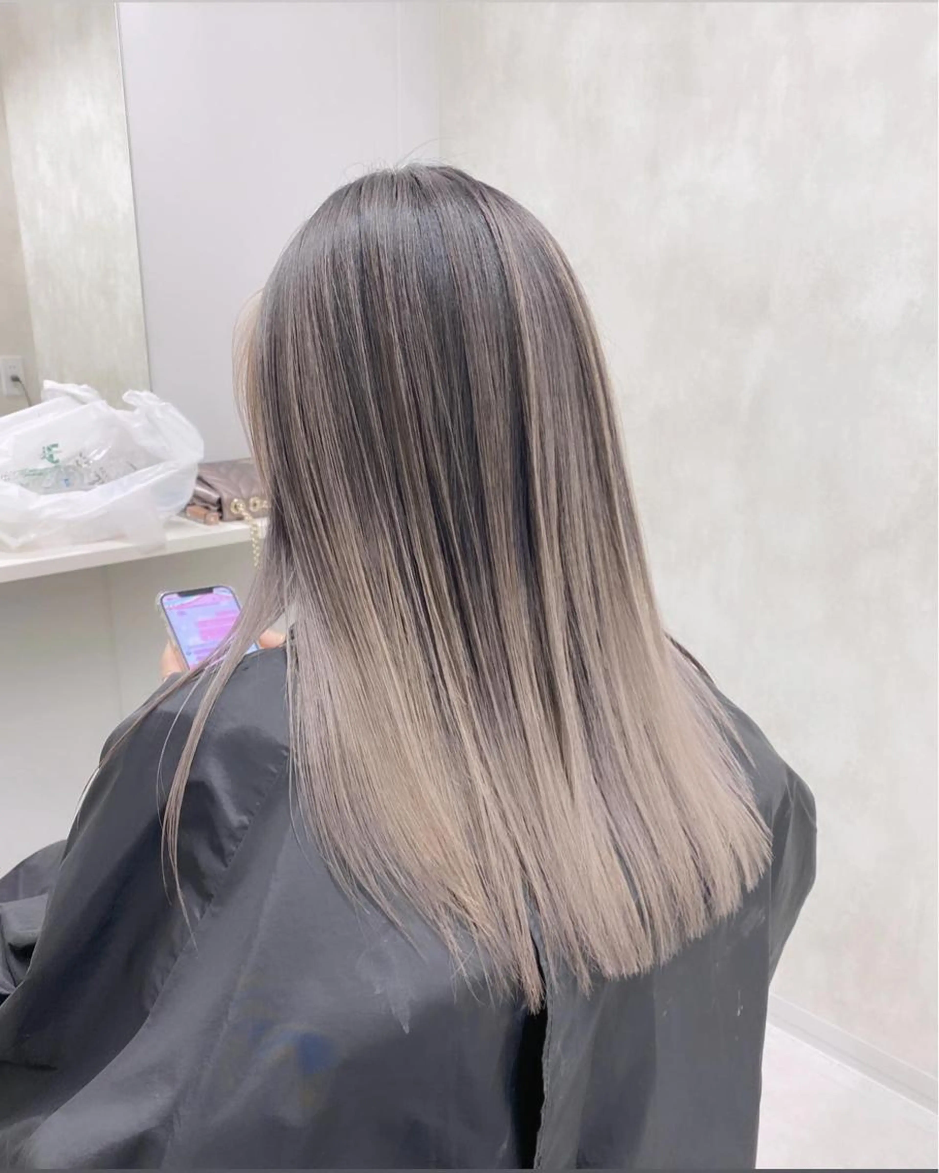 【外国人風の極み】バレイヤージュの写真