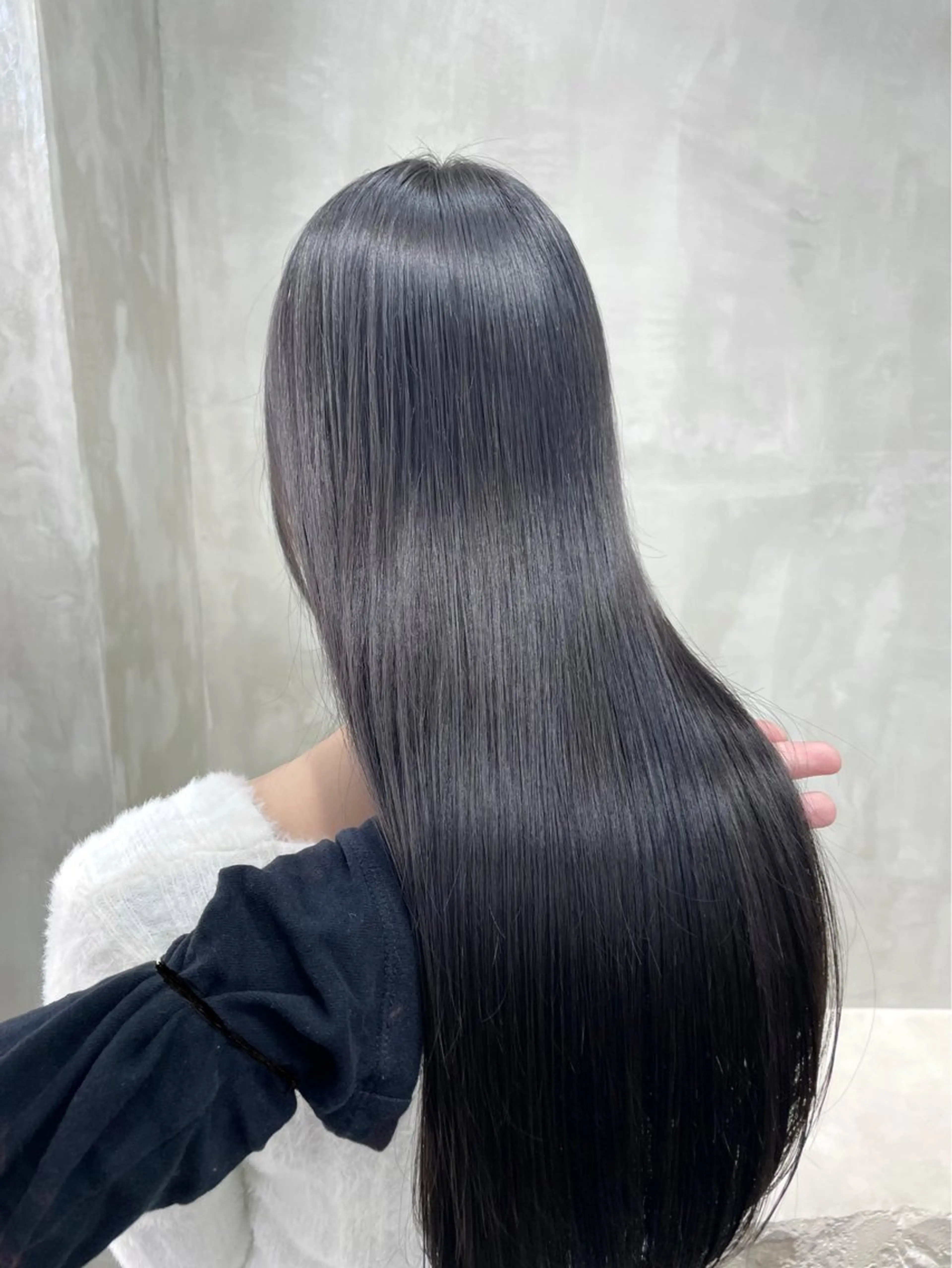 セミロング カラー 透明感カラー 韓国風ヘア レイヤーカット the path shogo🌻のヘアスタイル