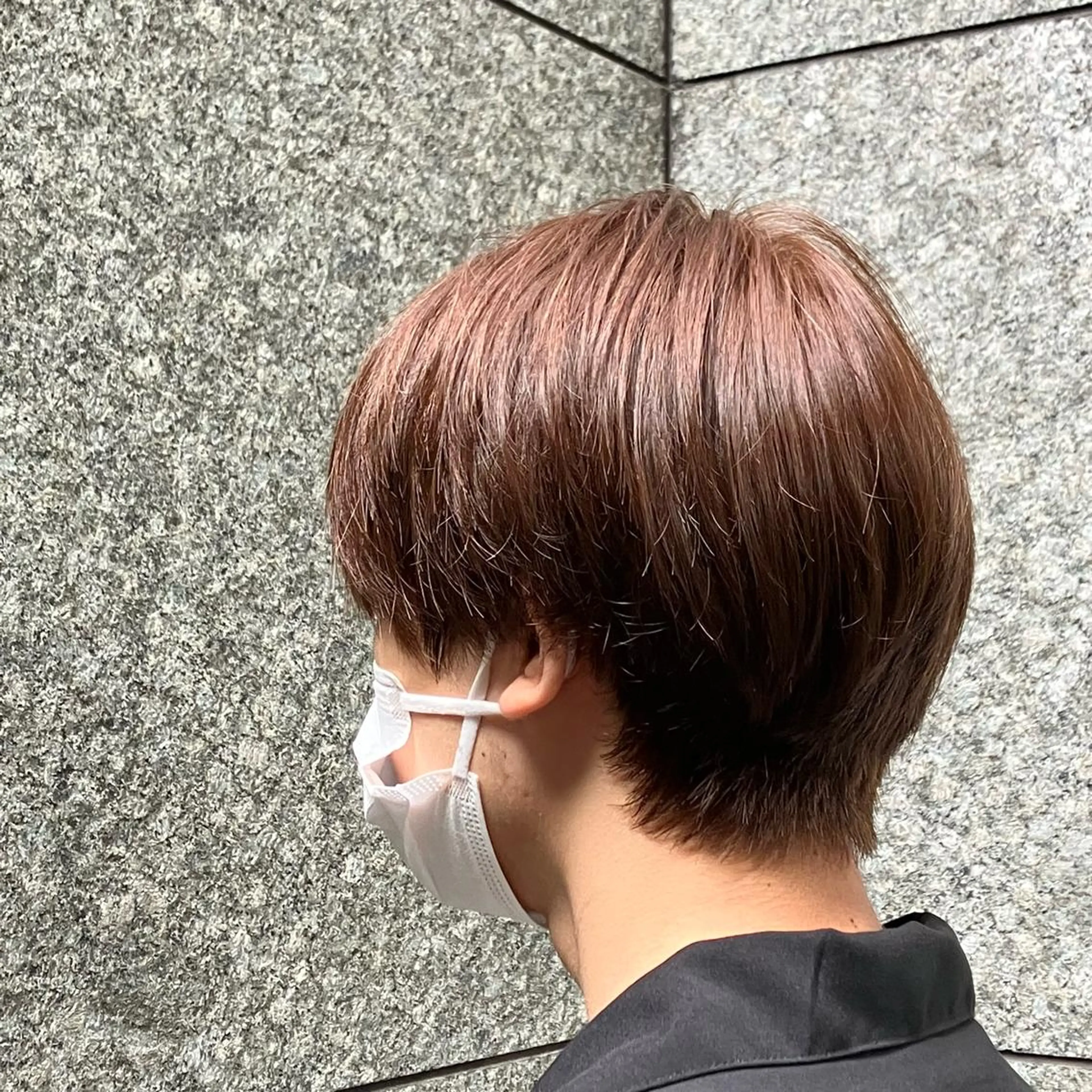 カラー ガレリアエレガンテ緑 杉浦のヘアスタイル