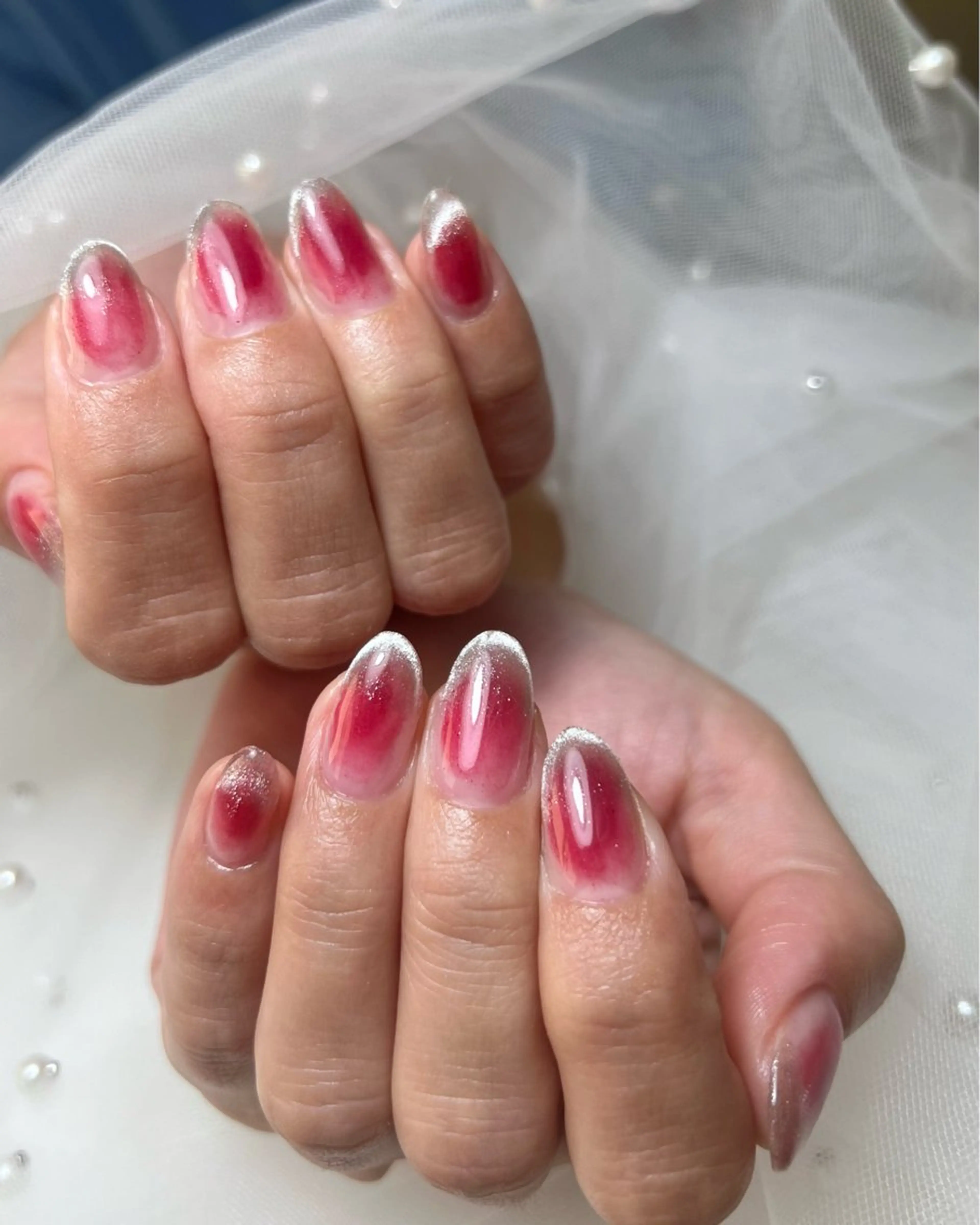 ネイル チークネイル ハンドネイル 港区ネイル🌼*･ Shainon池田のネイルデザイン