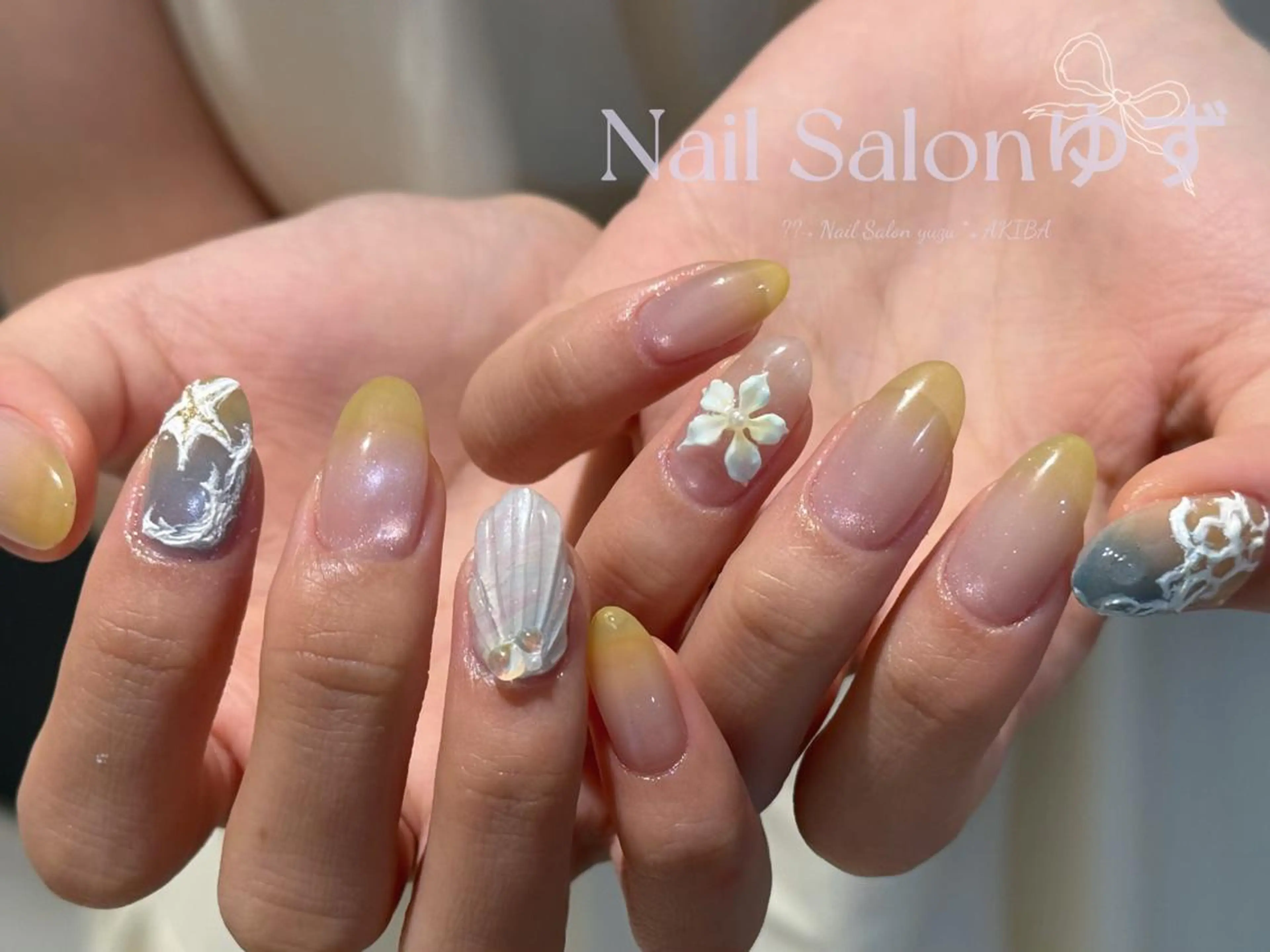 ネイル ハンドネイル MAKI💚💚💚 秋葉原.のネイルデザイン