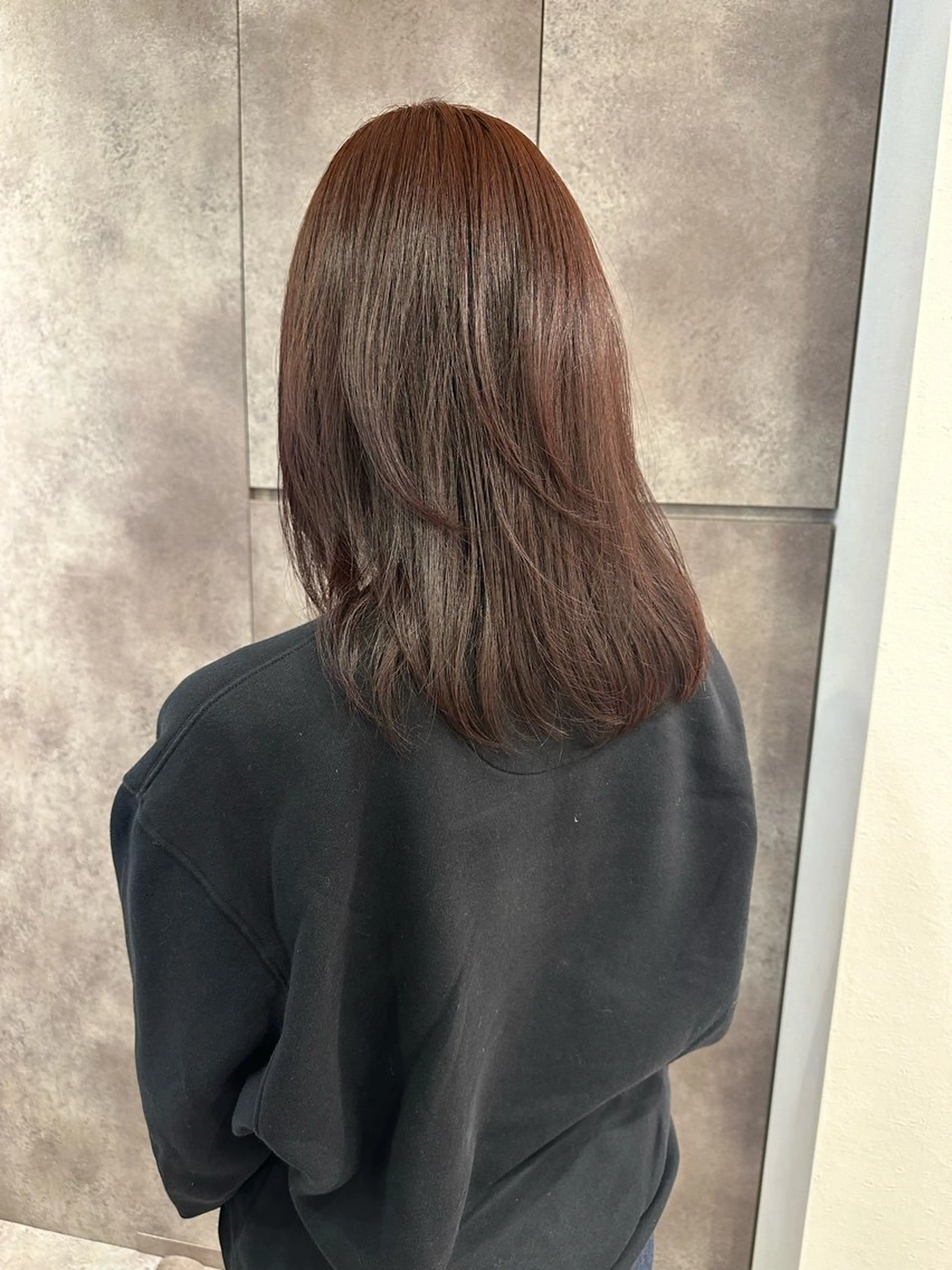 ミディアム カラー lelu所属・lelu / 佐々木のヘアスタイル